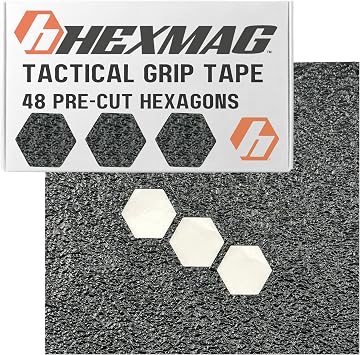 HexMag HXGT Griptape 46 Sechskantformen f r HexMags, schwarz