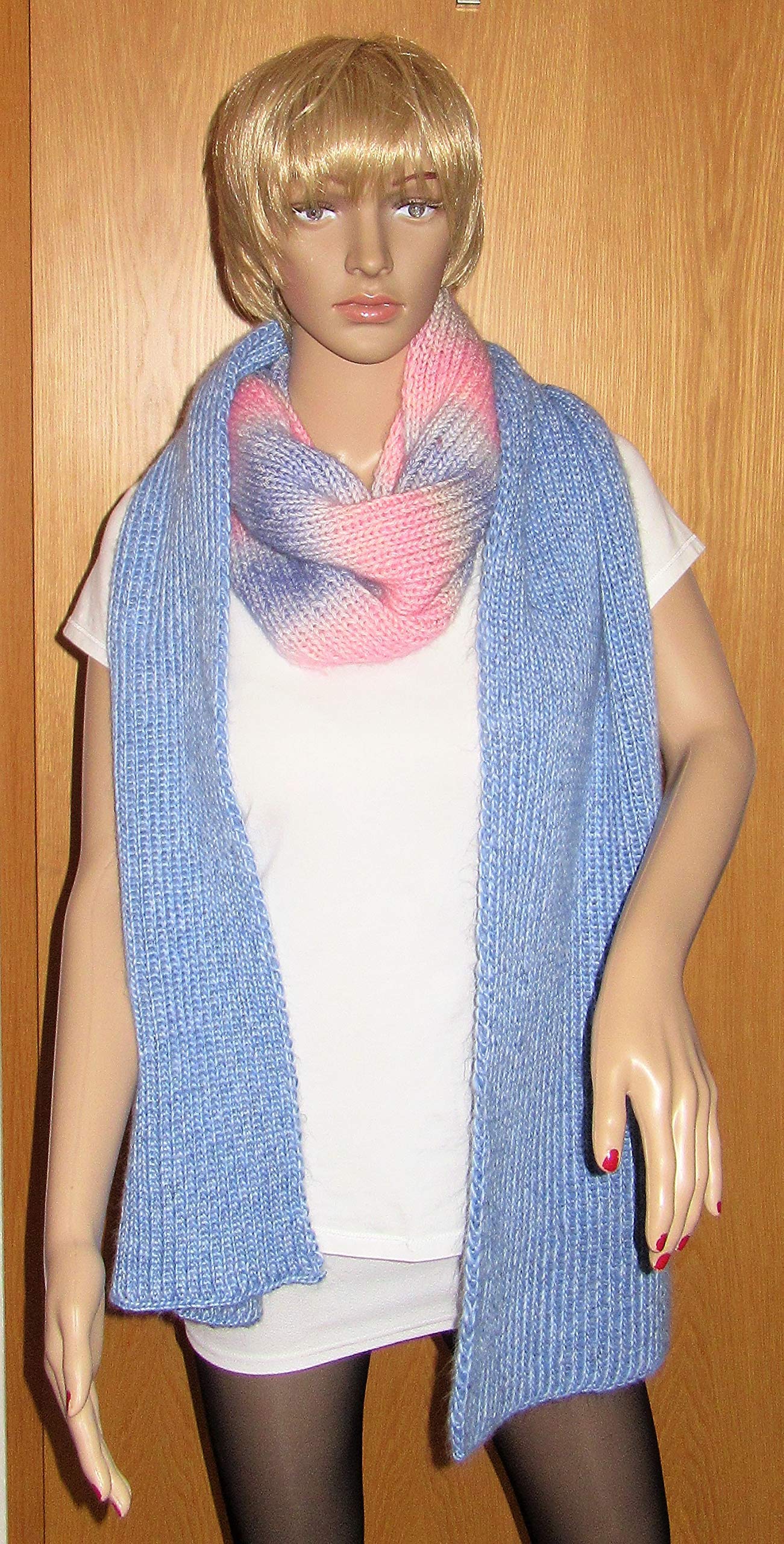 Selbstgestrickt/Handgemacht/Schultertuch/Wickelschal/handgemacht/Schal/Stola/selbstgestrickt