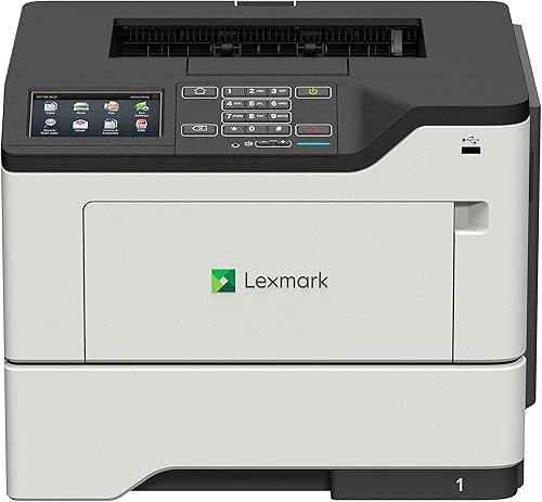Lexmark Impresora láser monocromática 36S0500 MS622de, escaneo, copia, lista para red, impresión a doble cara y características profesionales