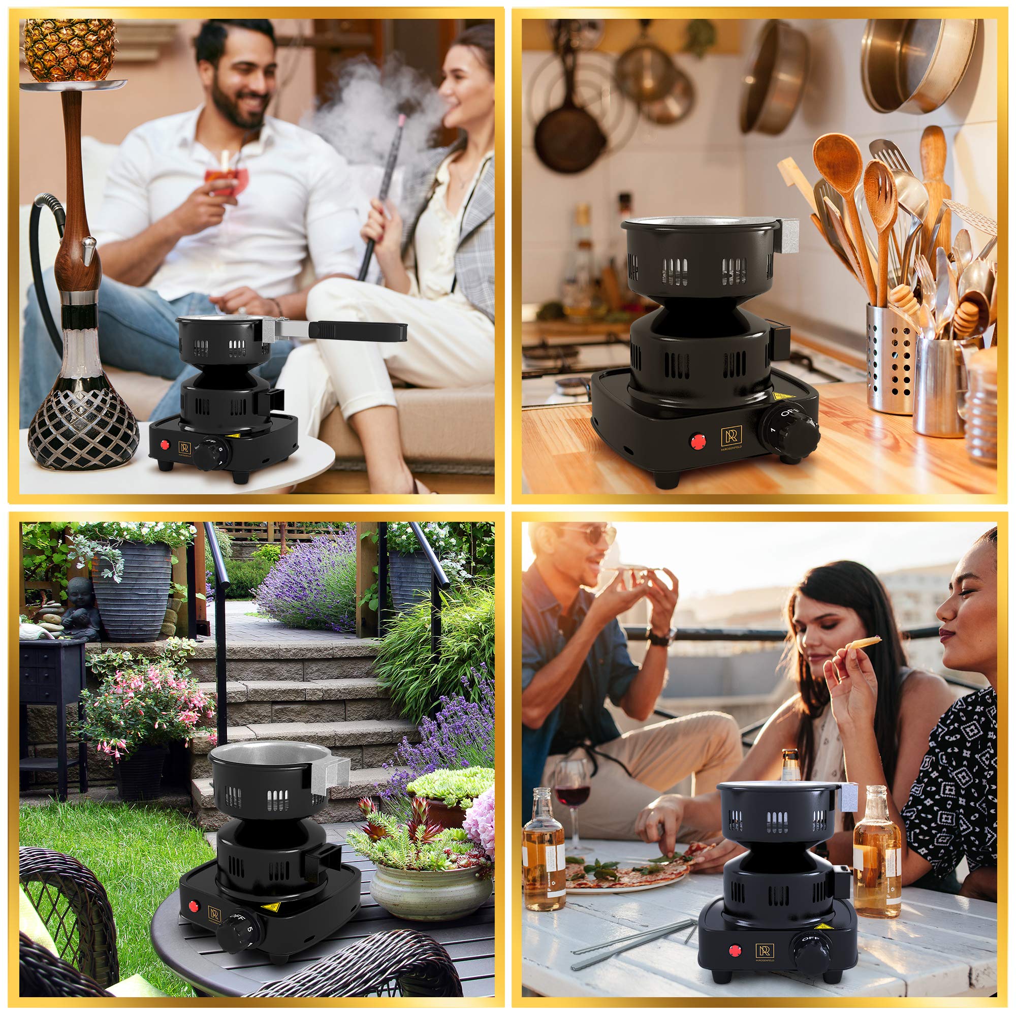 Buy Premium Hookah Coal Burner for Hookah 450W FIRE Tower