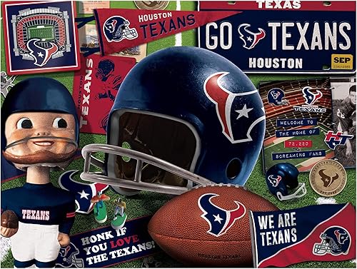 Miniatura 9 de YouTheFan - Rompecabezas serie retro NFL, 500 piezas