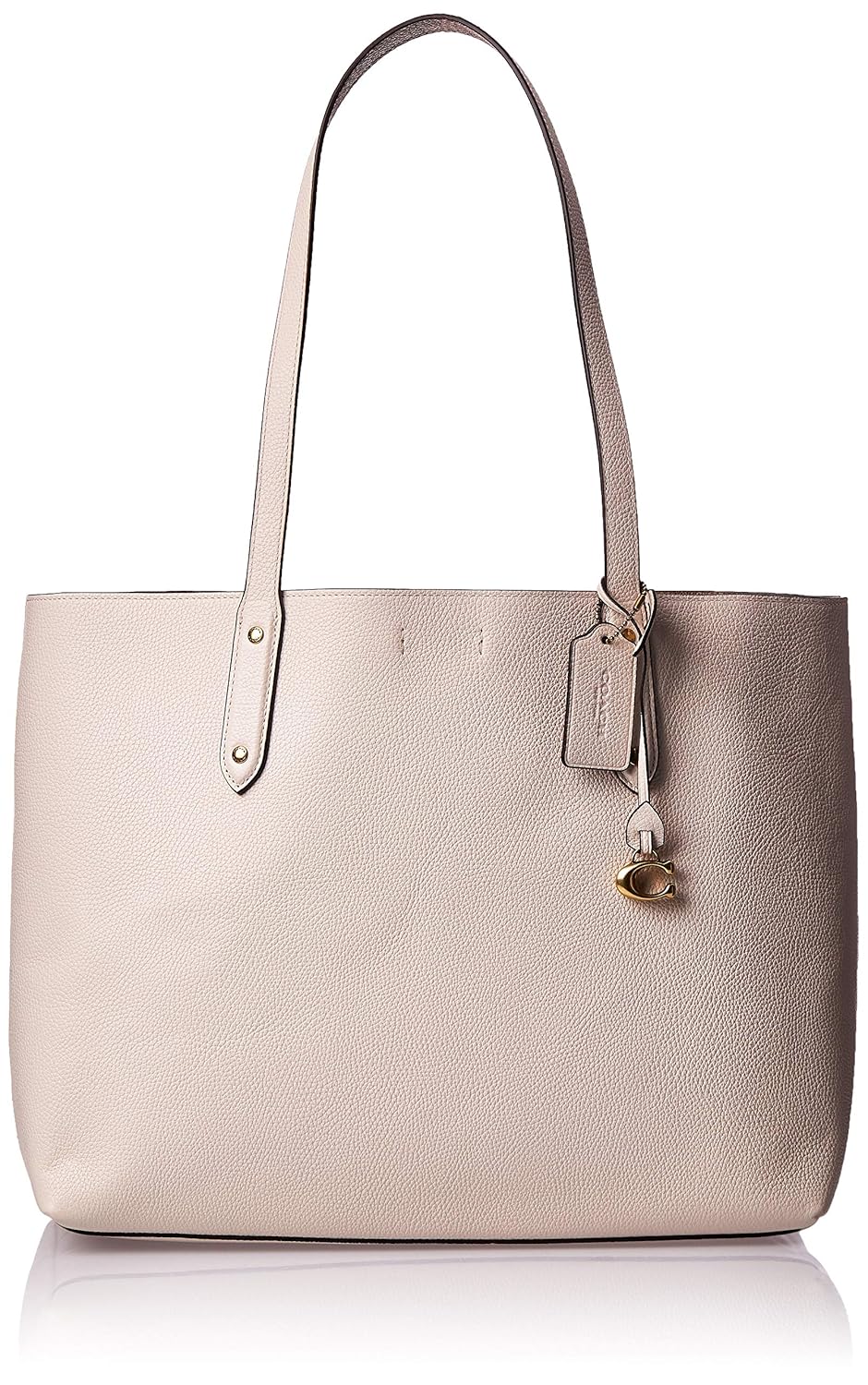 coach central leather tote