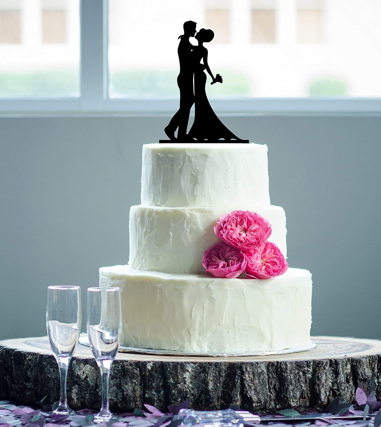 Personalized Cake Topper Kissing Figures Toys & Games