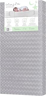 Dream On Me 2 in 1 Little Lullaby Crib and Toddler Mattress