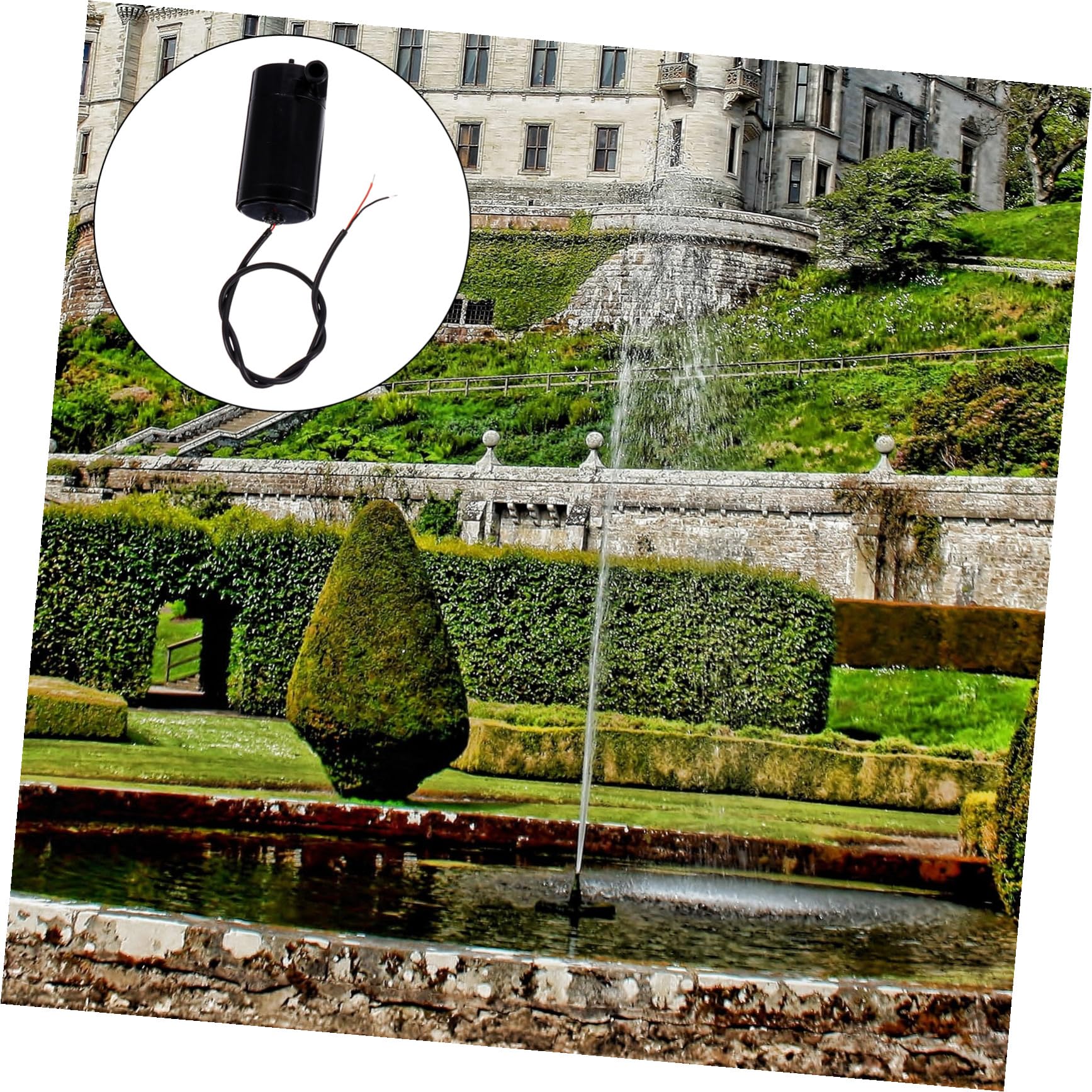 Angoily 15stücke Mini-tauchpumpe Geräuschlose Wasserpumpe Für Aquarien Brunnen Hydroponik Effizient Langlebig Mit Hohem Fördervolumen Und Stabiler Leistung Für Mini-teich Und