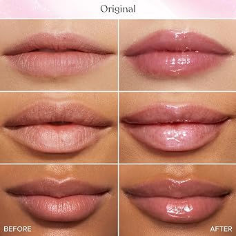 Too Faced Lip Injection Lip Plumper | Hydrating Lip Gloss for Fuller-Looking Lips | Original, Maximum Plump, Cooling Gloss & Plumping Click Formulas