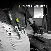 Vista 7 de Juego de lápices mecánicos de carpintero Tracer con plomo de repuesto (paquete de 6) - Lápiz de construcción con funda para el lugar de trabajo