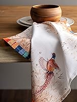 Vista 5 de Maison d' Hermine - Juego de 4 servilletas 100% algodón, suaves y cómodas, primaveraverano