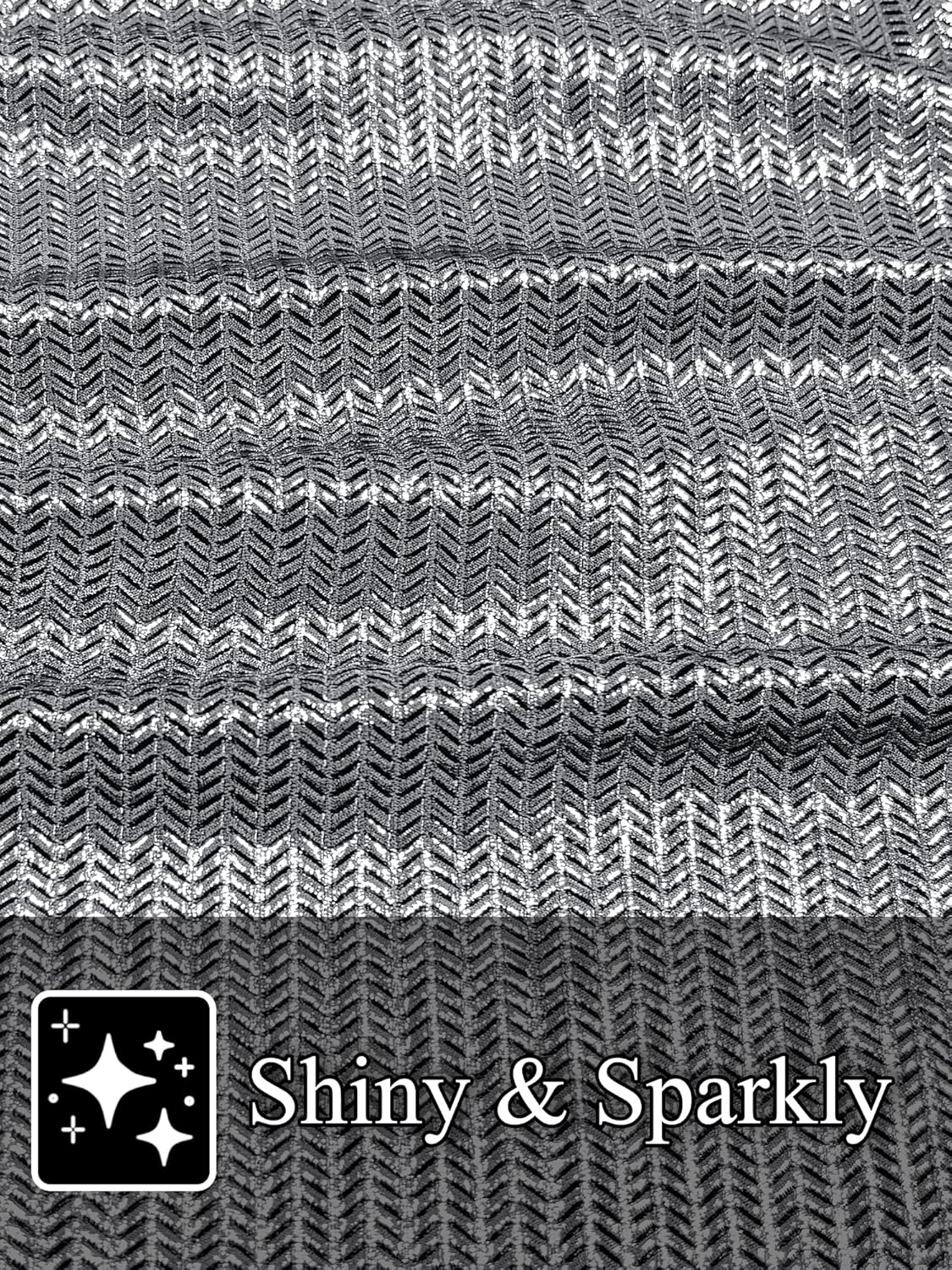 Lars Amadeus Shiny Vests for Men's Sleeveless Round Neck Disco Party Metallic Tank Top - Image 7