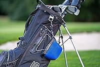 Vista 6 de Club Scrub Bolsa de limpieza para palos de golf y pelotas de golf, forro impermeable con tecnología de cara limpia, clip desmontable, lavable a