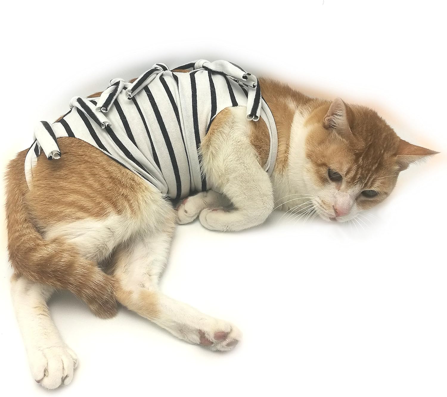 YIZHI MIAOW Professional Recovery Suit for ABDOMINAL Wounds and Skin Diseases,E