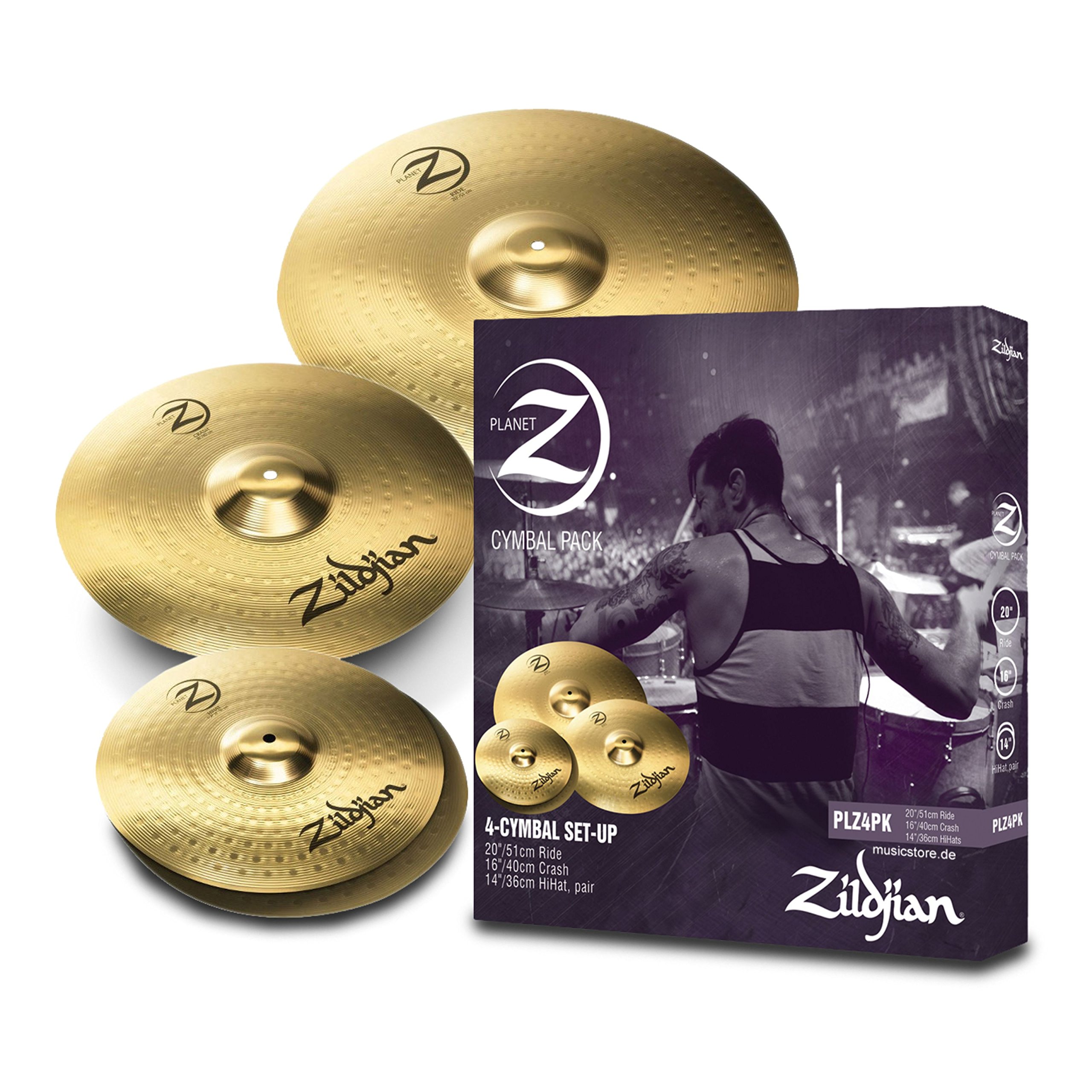 Zildjian Planet Z 4 Cymbal Set (14" pr, 16", 20")