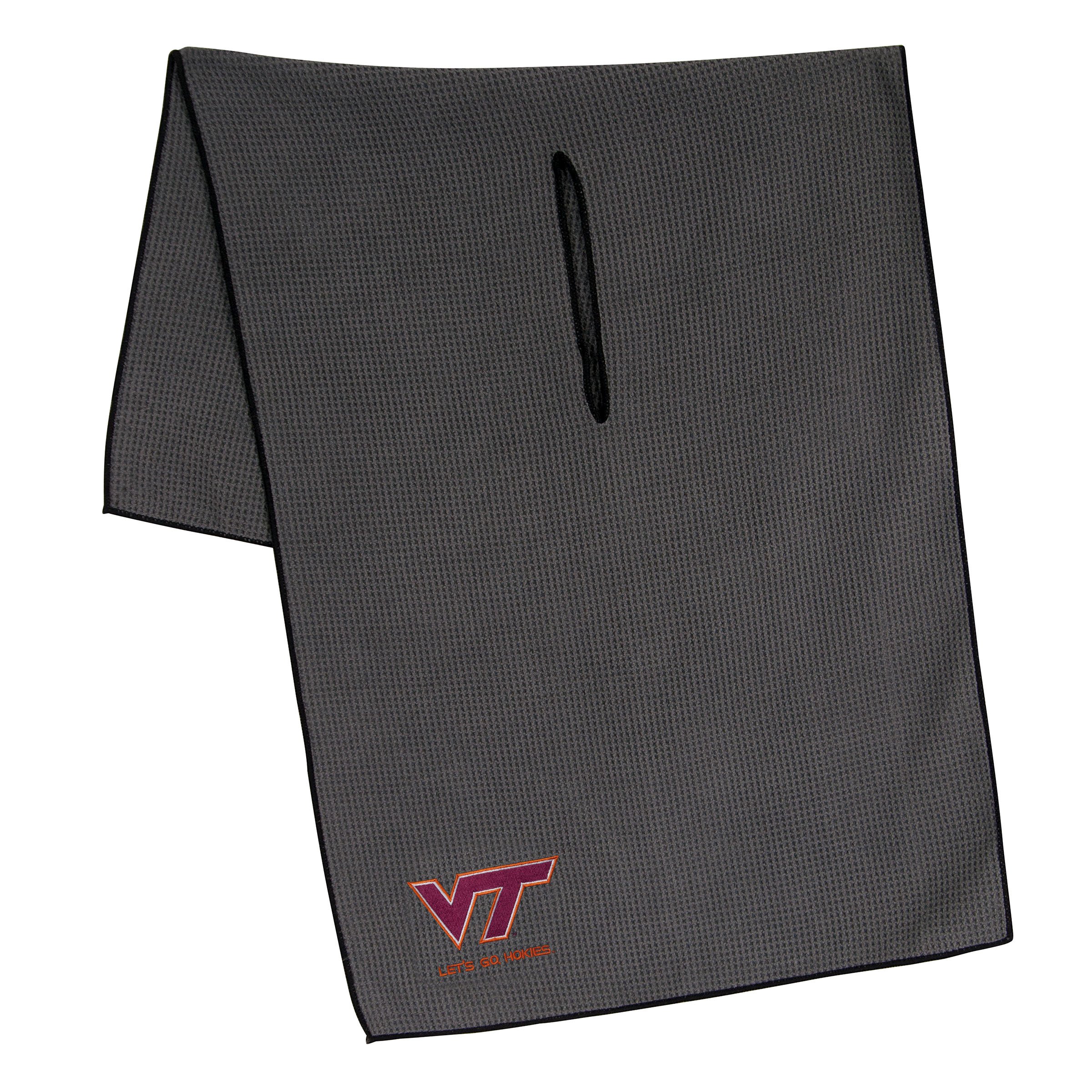 Team Effort Virginia Tech Hokies Grey Microfiber Towel