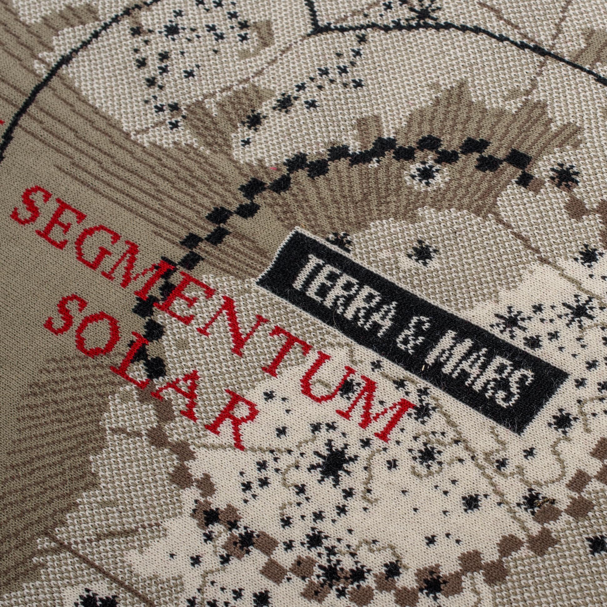 Warhammer 40000 Decke - Imperium Galaxie-Karte Design mit Fransen - Kuscheldecke 40K Geschenk