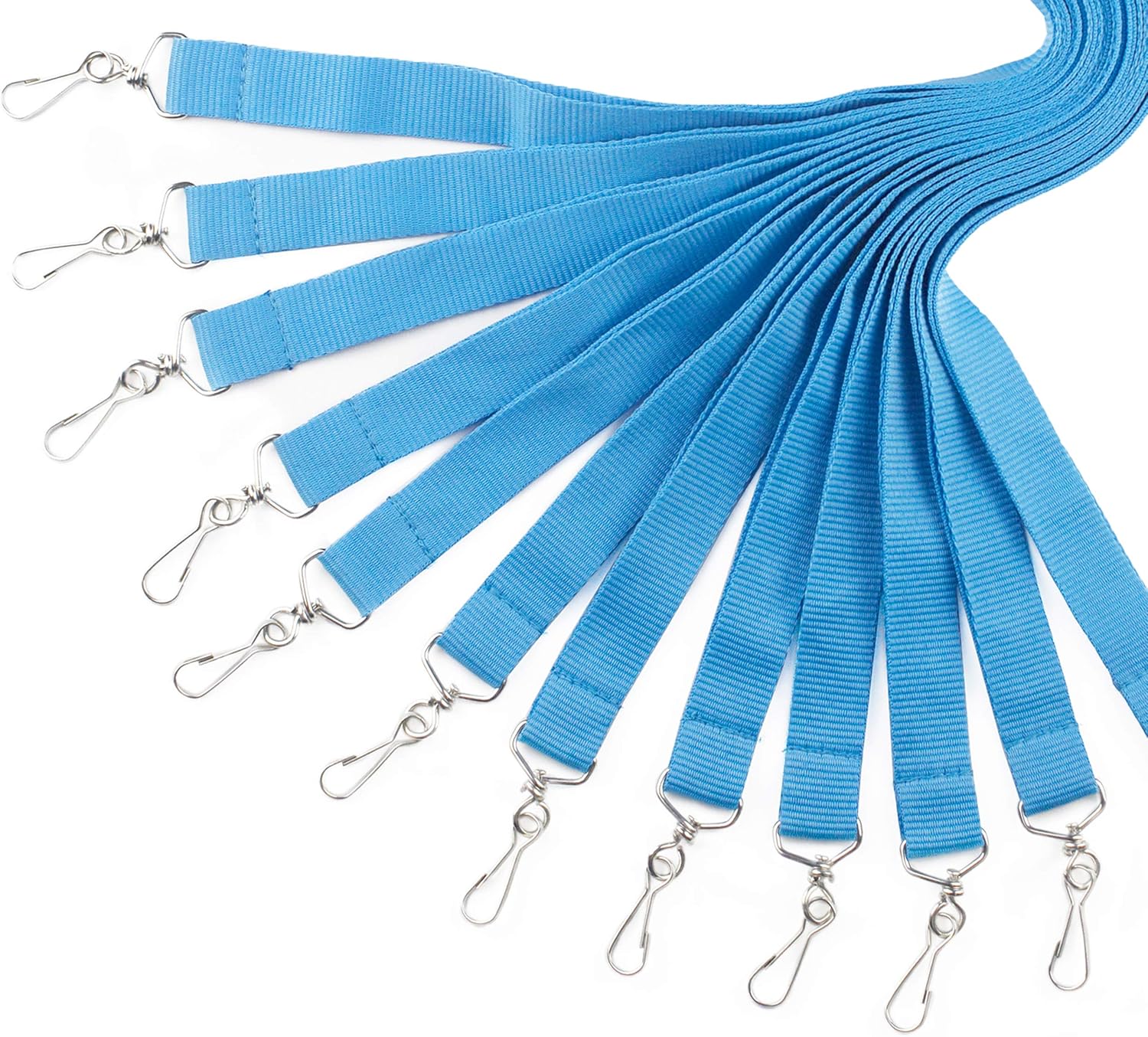 12 Pack Breakaway Lanyards Durable Neck Straps for Schools, Office, Cruise, Purple - Image 4