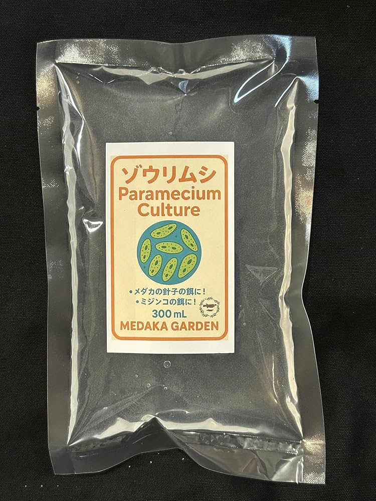 Amazon.co.jp: 生きたゾウリムシ 300ml MEDAKA GARDEN産 メダカ