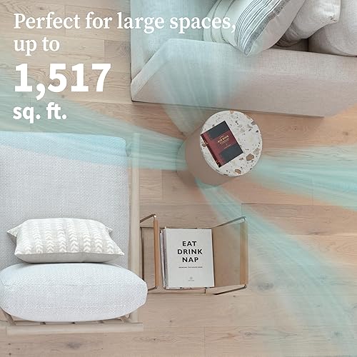 Miniatura 4 de Dupray Bloom Purificador de aire para habitaciones grandes con maceta o diseño de mesa decorativa personalizada  Para el hogar, dormitorio, oficina,