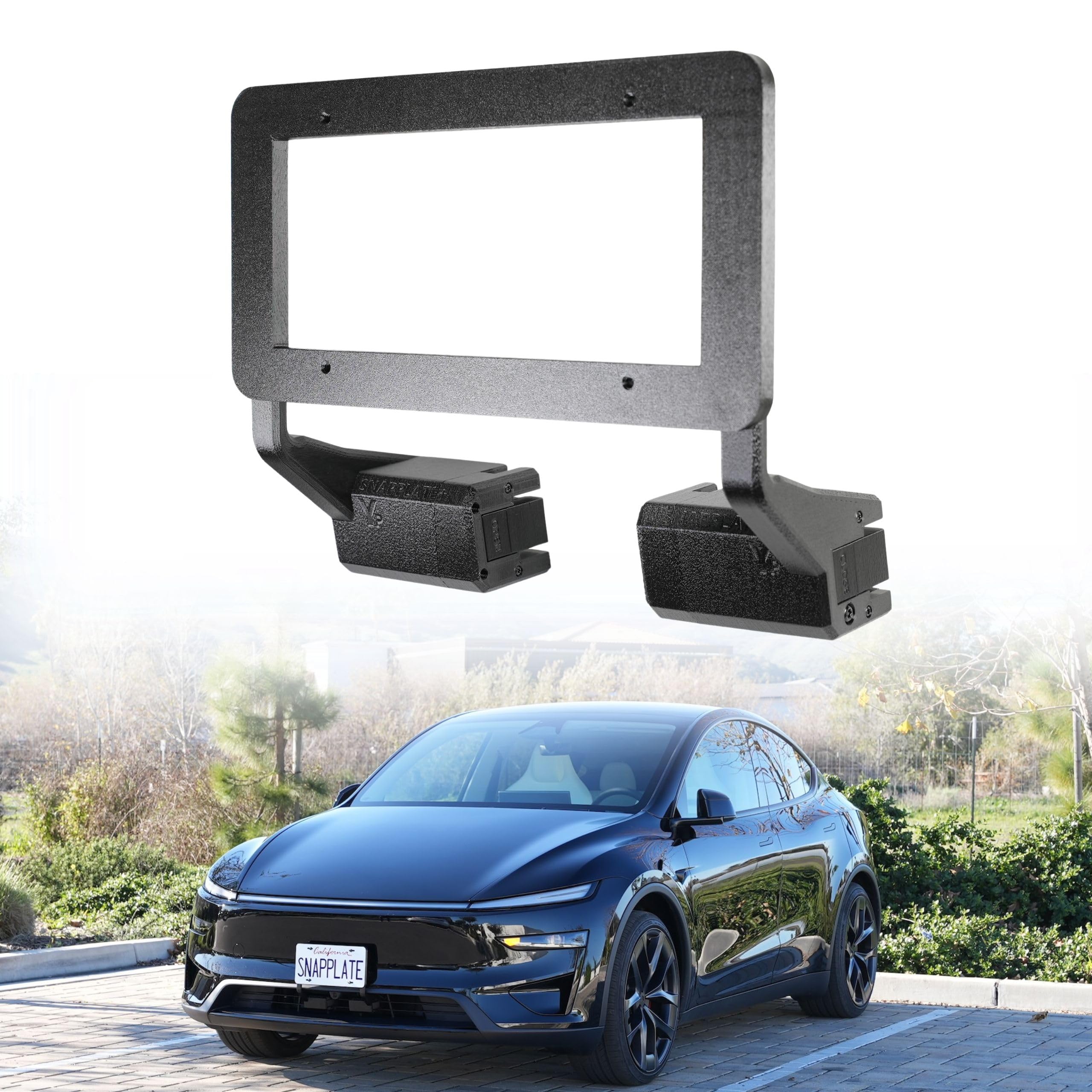 Amazon.com: SnapPlate+ Front License Plate Holder - Fits Tesla