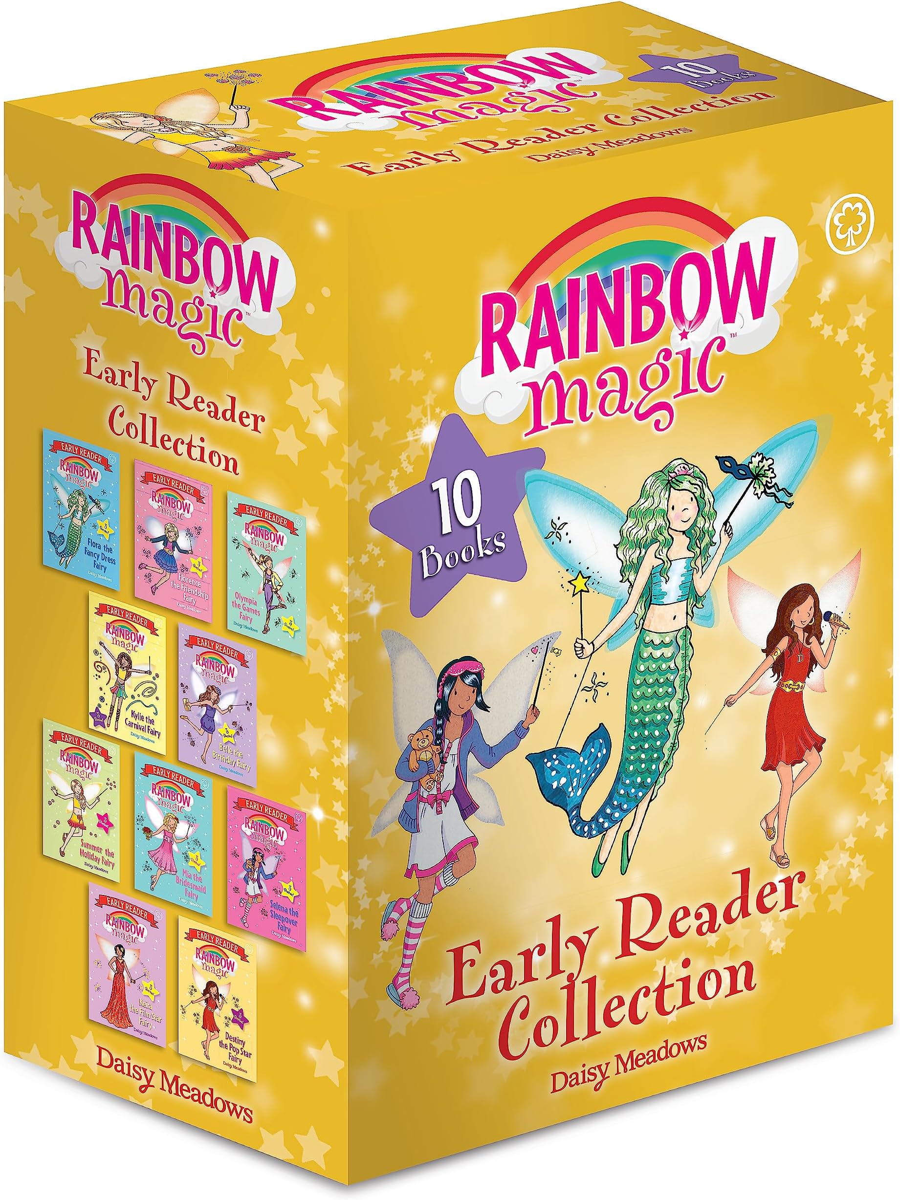 Rainbow Magic Early Reader Collection 10 Books Box Set by Daisy Meadows