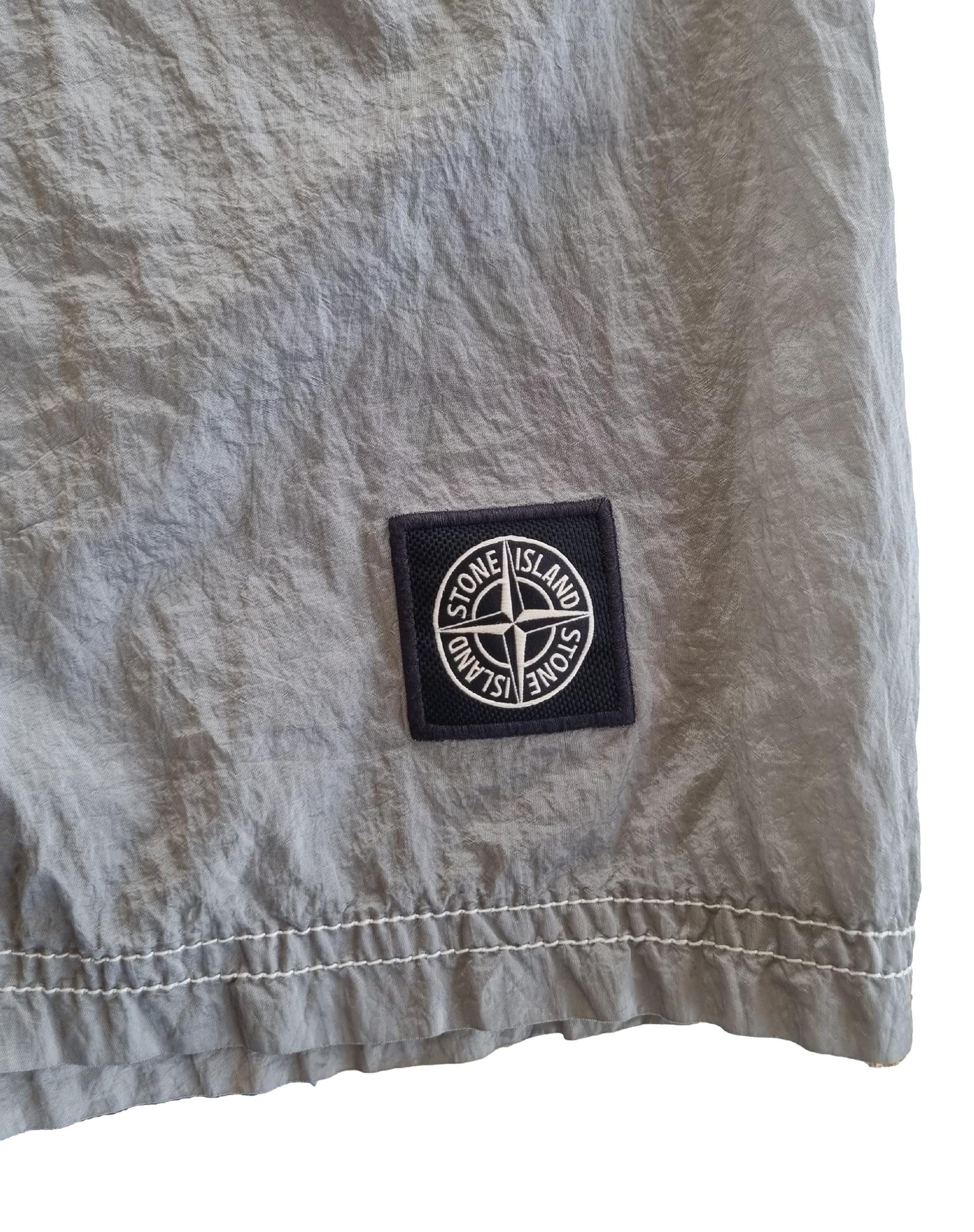 Stone Island Costume da Bagno Uomo Boxer Corto K1S1581 Grigio