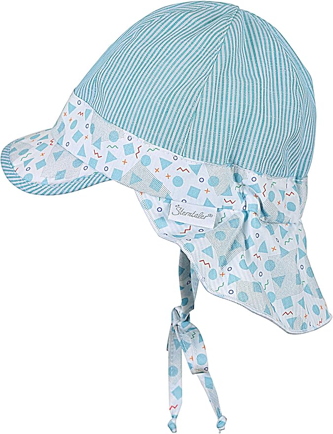 Berretto Con Visiera Sterntaler Per Bambino - Cotone, Taglia Unica, Blu - Foto 3