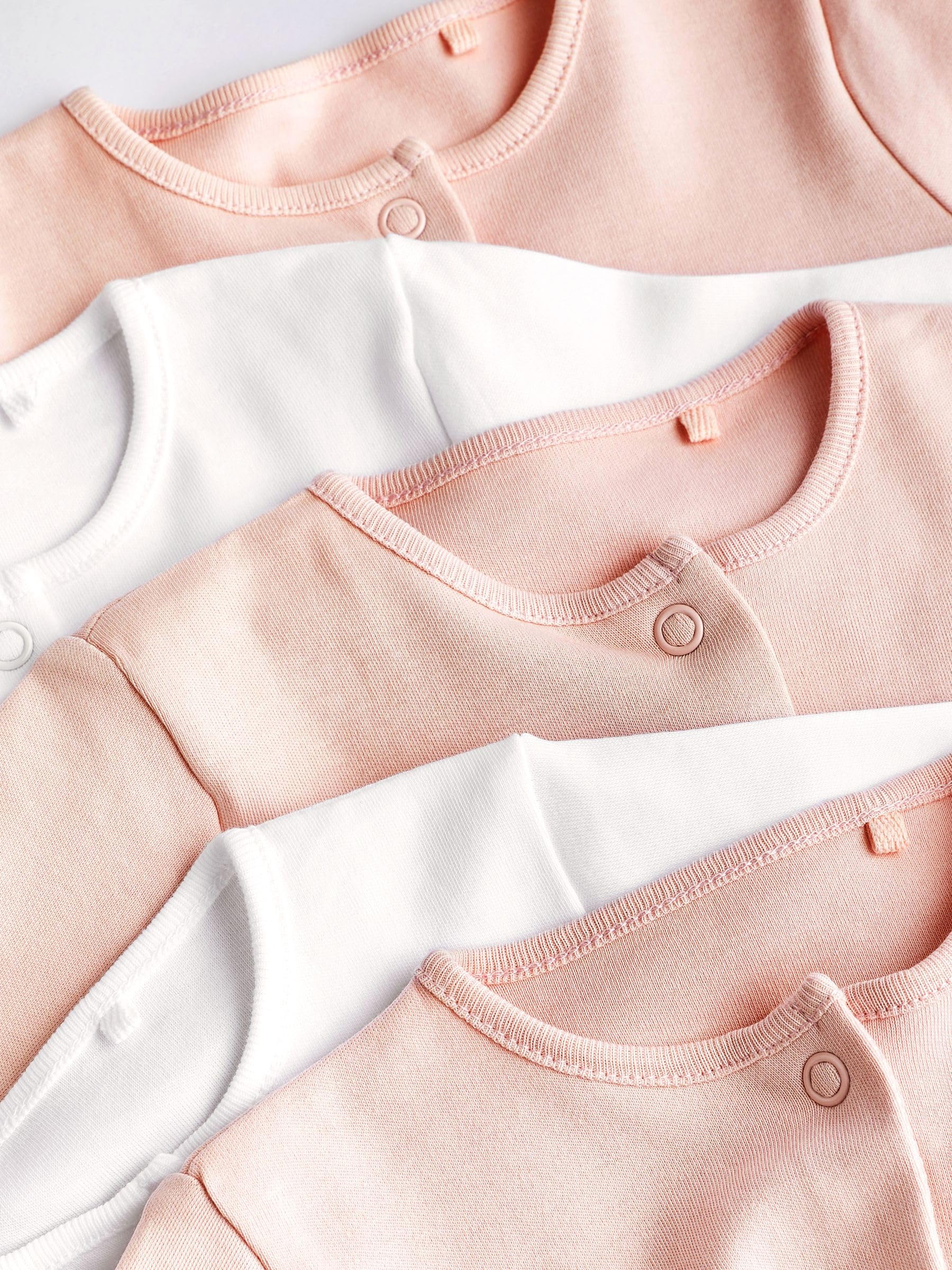 NEXT Bébé Fille Dors-Bien pour bébé 100% Coton, Lot de 5
