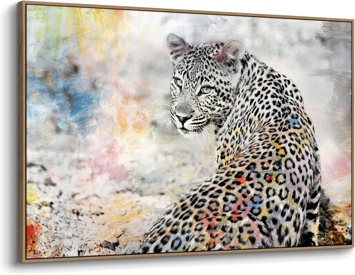 old barn Wild Zebras Canvas Wall Art: Black and White Zebra Picture Wild Animal Artwork Wildlife Painting Print for Bathroom(24x36)