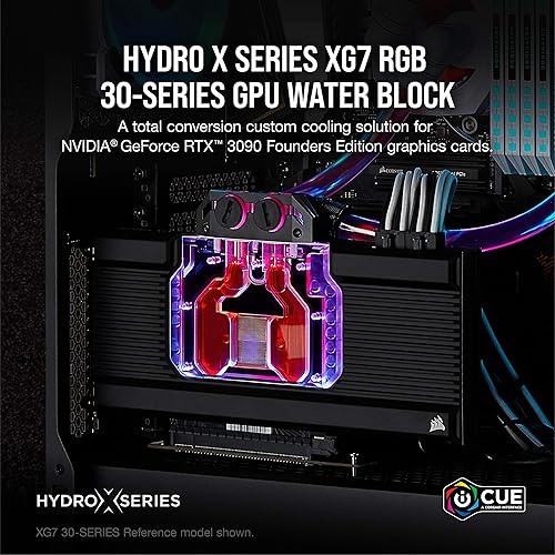 Miniatura 3 de Corsair Hydro X Series XG7 RGB 3090 Ti Founders Edition GPU Water Block - for NVIDIA GeForce RTX 3090 Ti FE