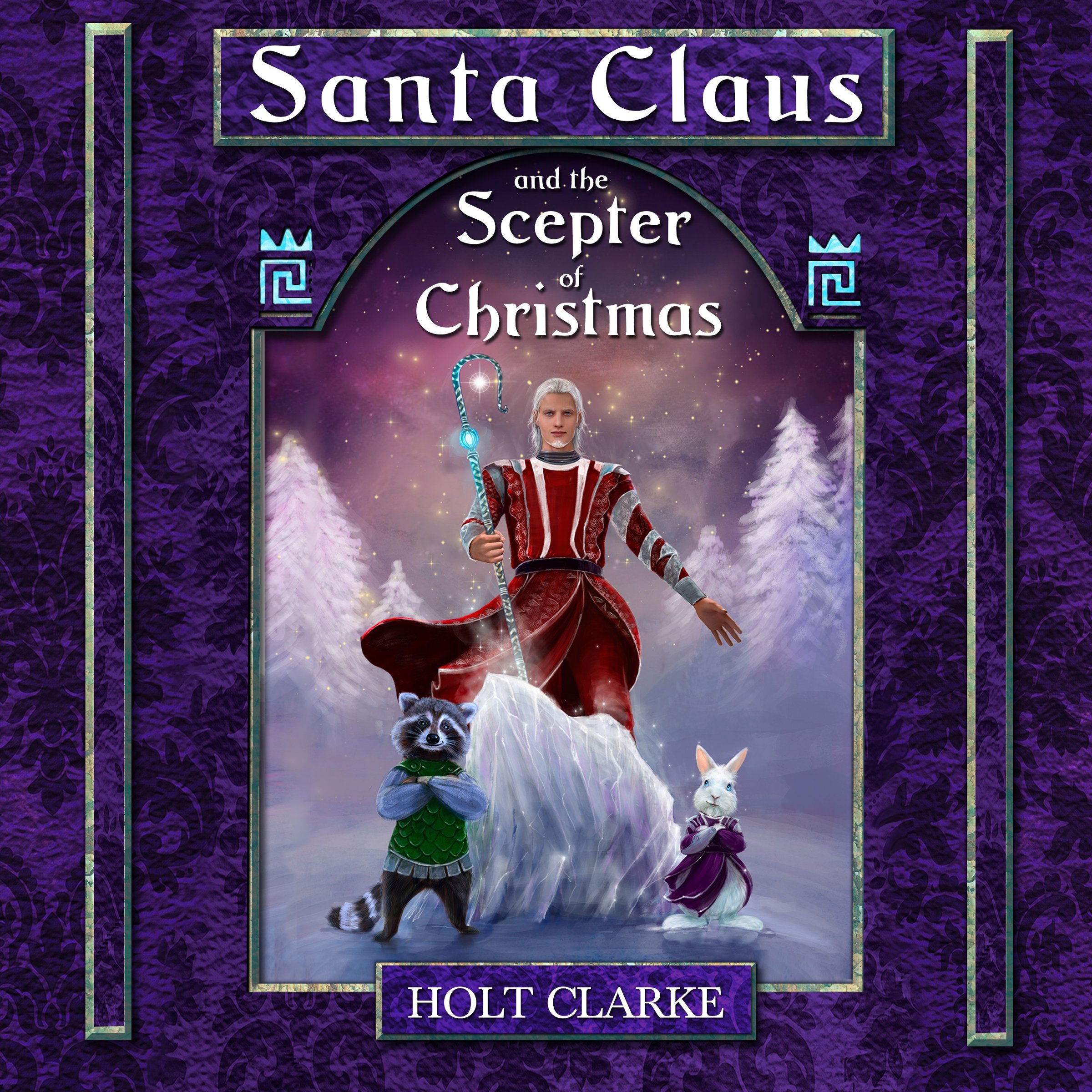 Cover art for Santa Claus and the Scepter of Christmas