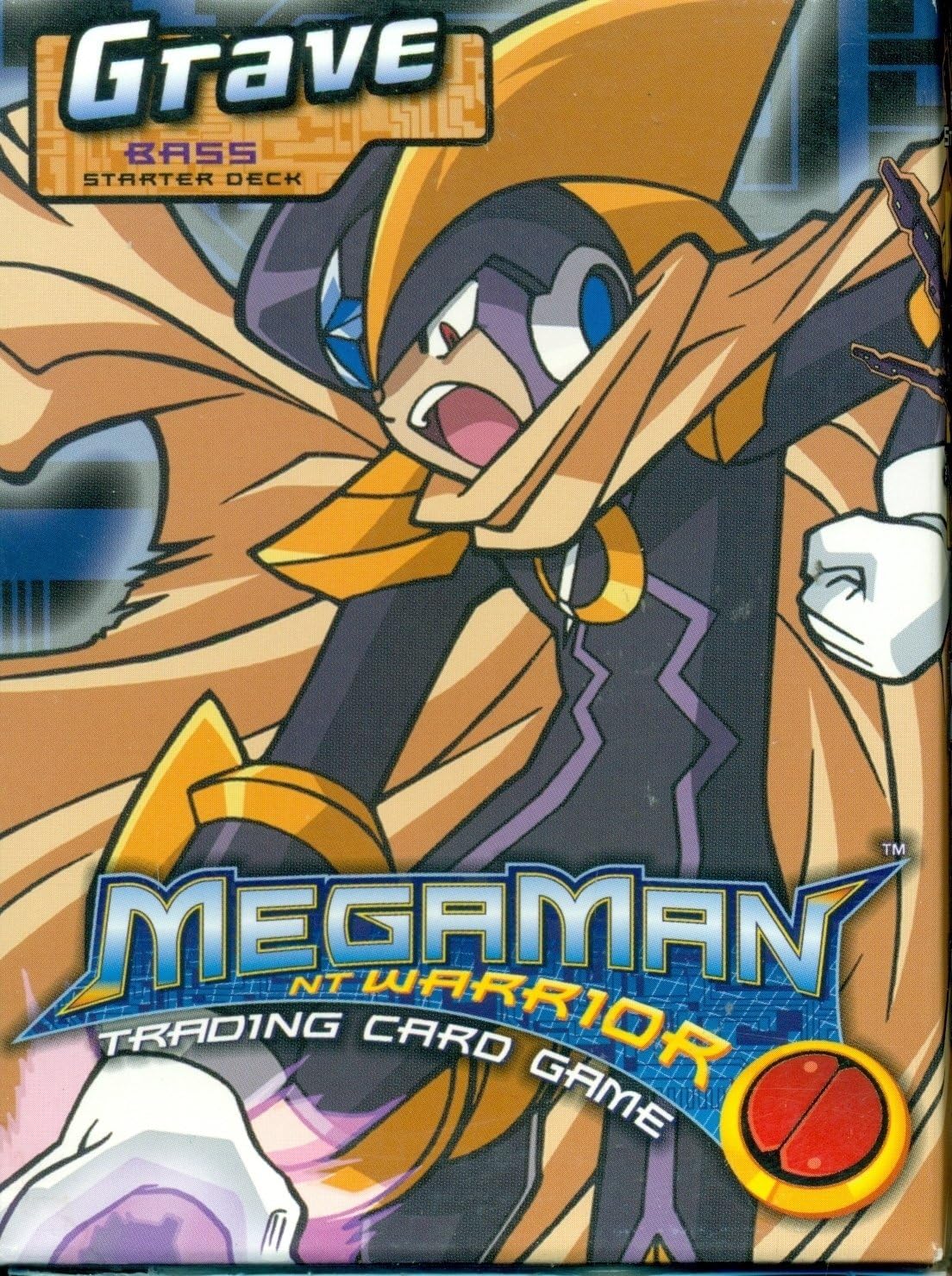 Mega Man NT Warrior Trading Card Game Grave Starter Deck Bass