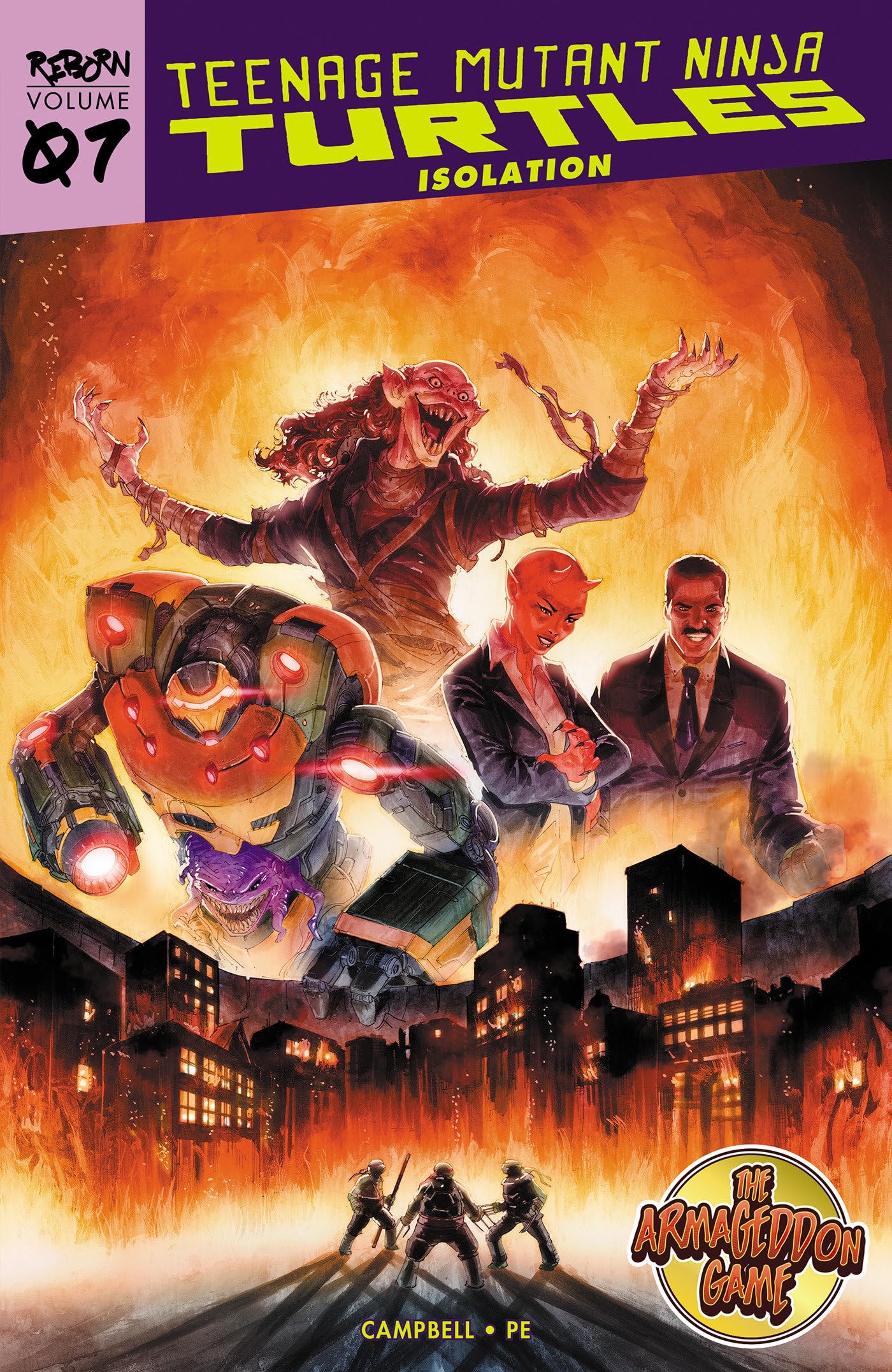 Teenage Mutant Ninja Turtles: Reborn, Vol. 7 - Isolation (Tmnt Reborn)