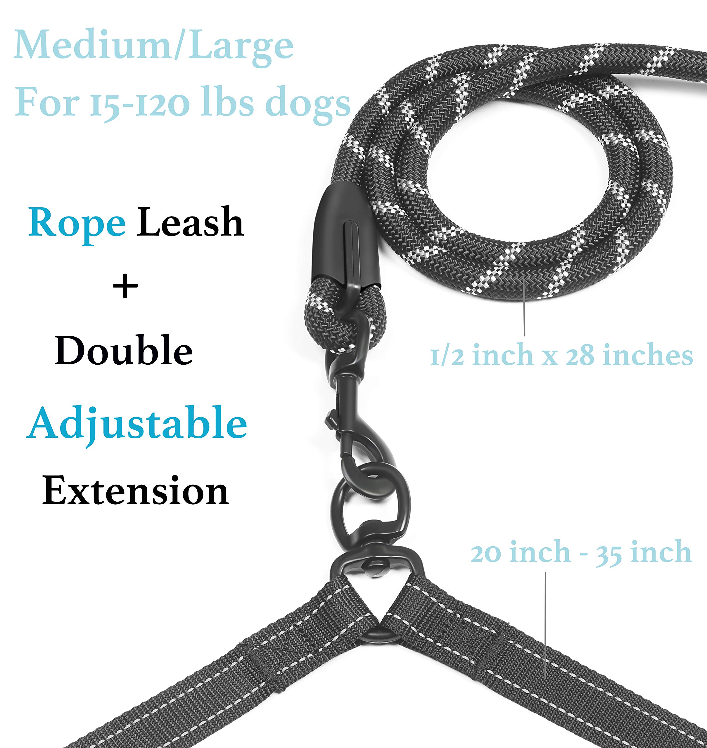 Ensomart dual dog leash Clearance