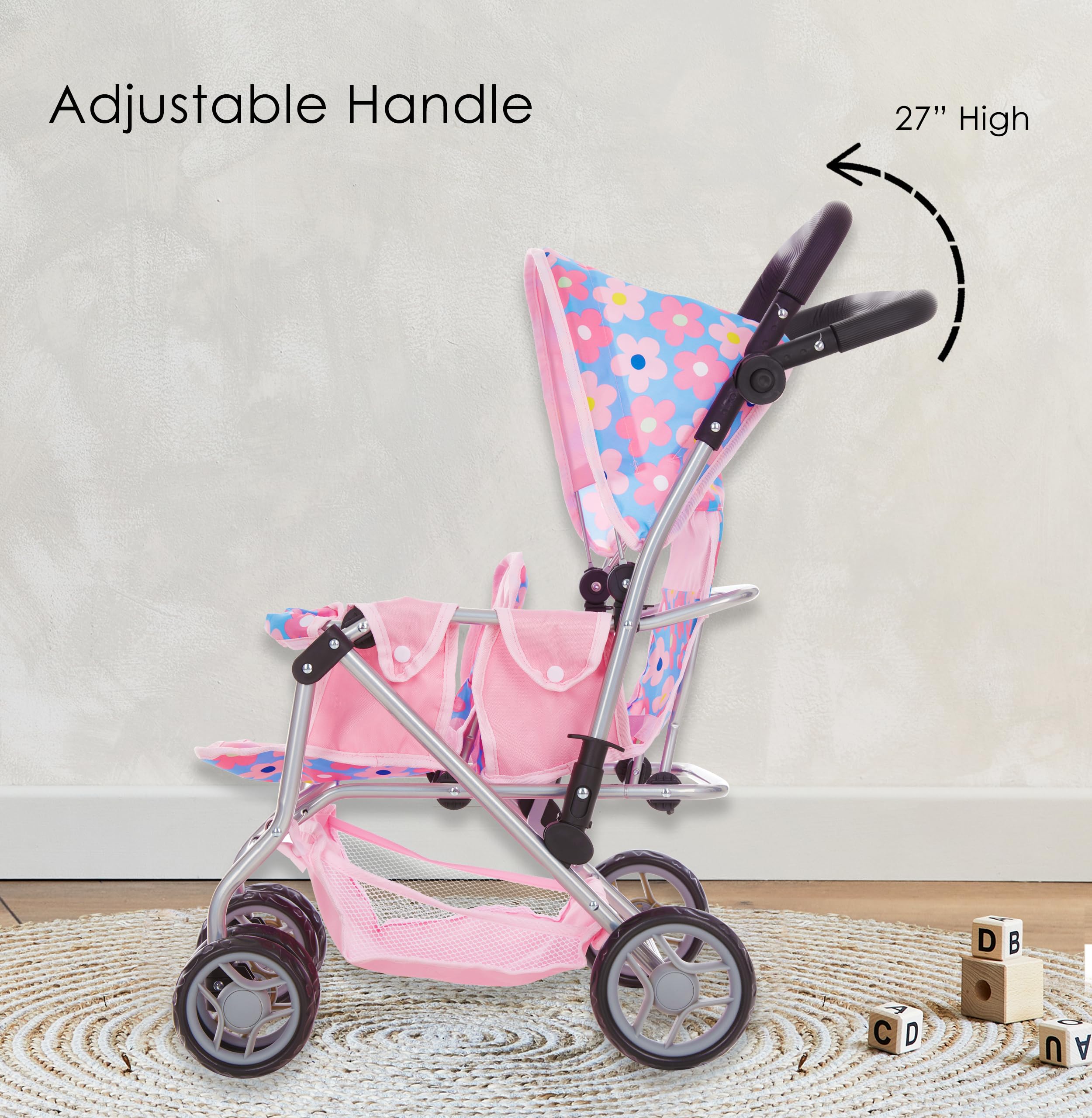 mompush double stroller Mompush Lithe Double Stroller