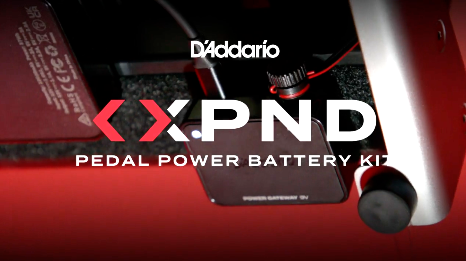 Amazon.com: D'Addario Accessories XPND Pedal Power Battery Kit