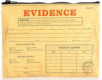 Blue Q Zipper Pouch, Made from 95% Recycled Material, 7.25"h x 9.5"w, Colorful Chunky Zipper