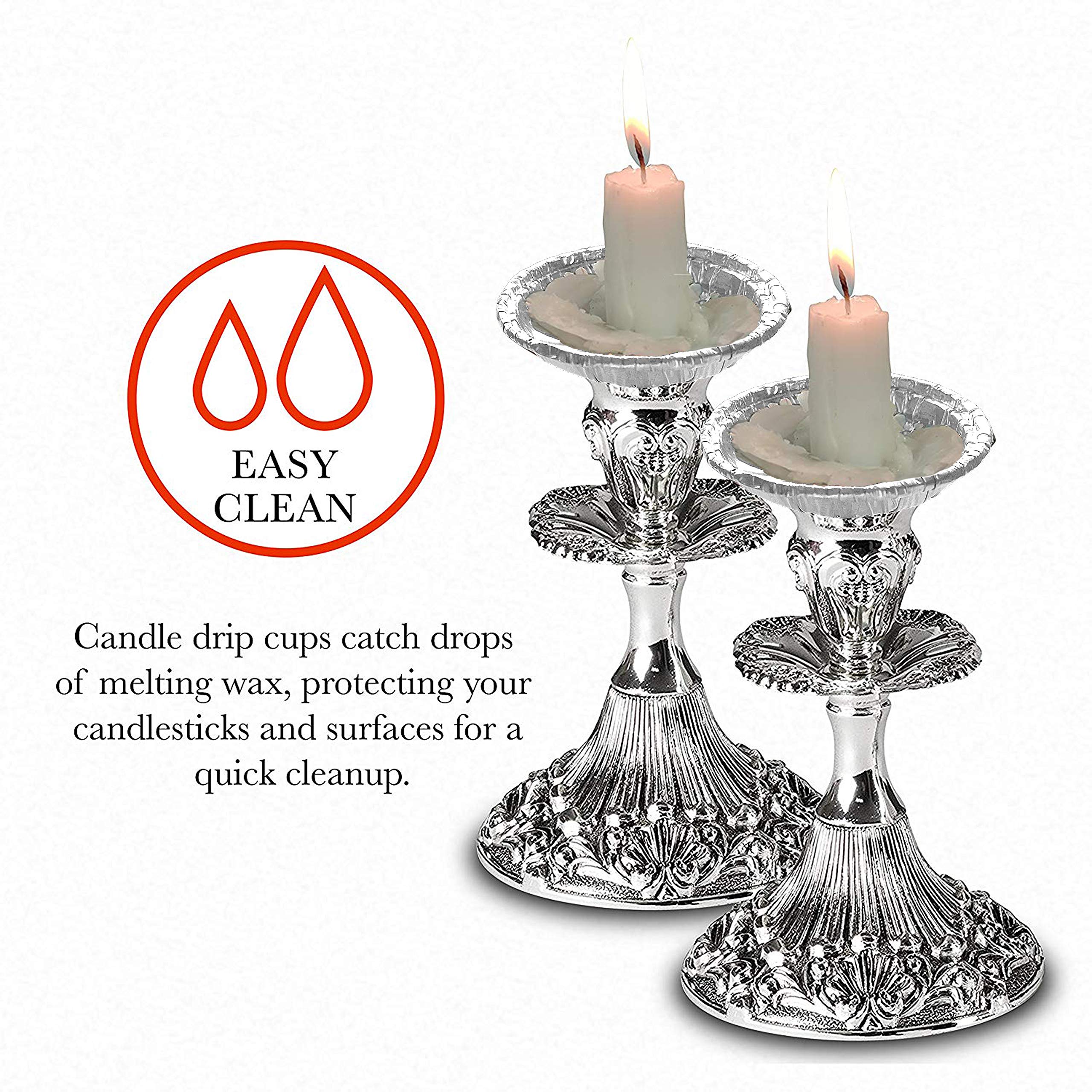 Snapklik.com : Ner Mitzvah Candle Holders Plus - Deeper Than Regular ...
