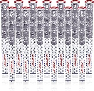 Multi Compound Golf Grips,Golf Club Grips midsize Standard Size,13 Grips Set,6 Colors Optional,Anti-Slip High