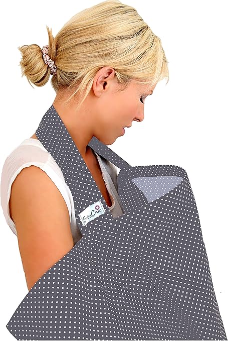 Bebechic 100 Cotton Breastfeeding Cover 105cm X 69cm With Drawstring Storage Bag Boned Nursing Apron Slate Grey White Dot Amazon Es Hogar Y Cocina Bebechic 100 Cotton Breastfeeding Cover 105cm X 69cm With Drawstring Storage Bag Boned Nursing Apron Slate Grey White Dot Amazon Es Hogar Y Cocina