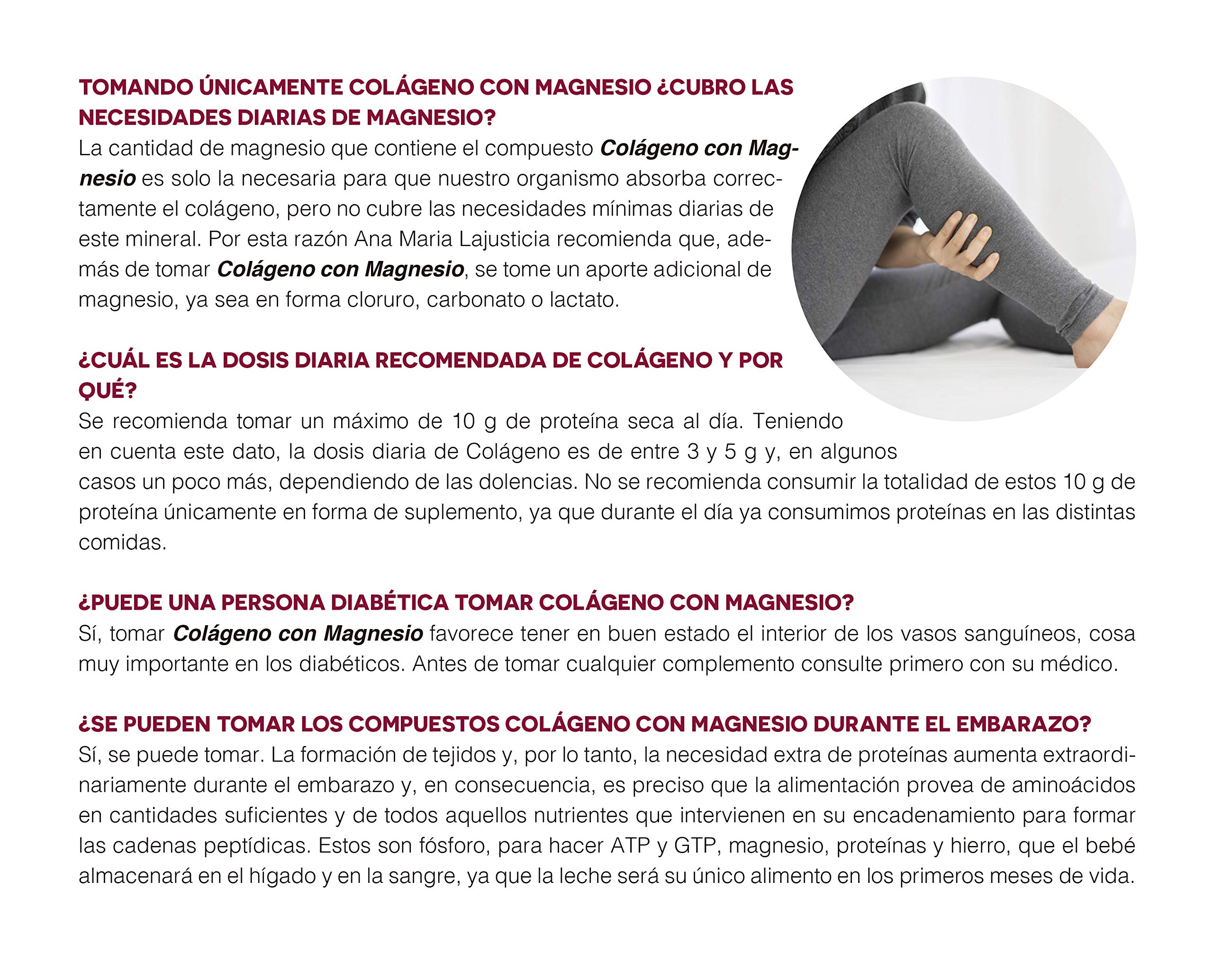 Ana Maria Lajusticia Colágeno con Magnesio 900 Comprimidos - Colágeno Hidrolizado Tipo 1 y Tipo 2 para Articulaciones y Piel