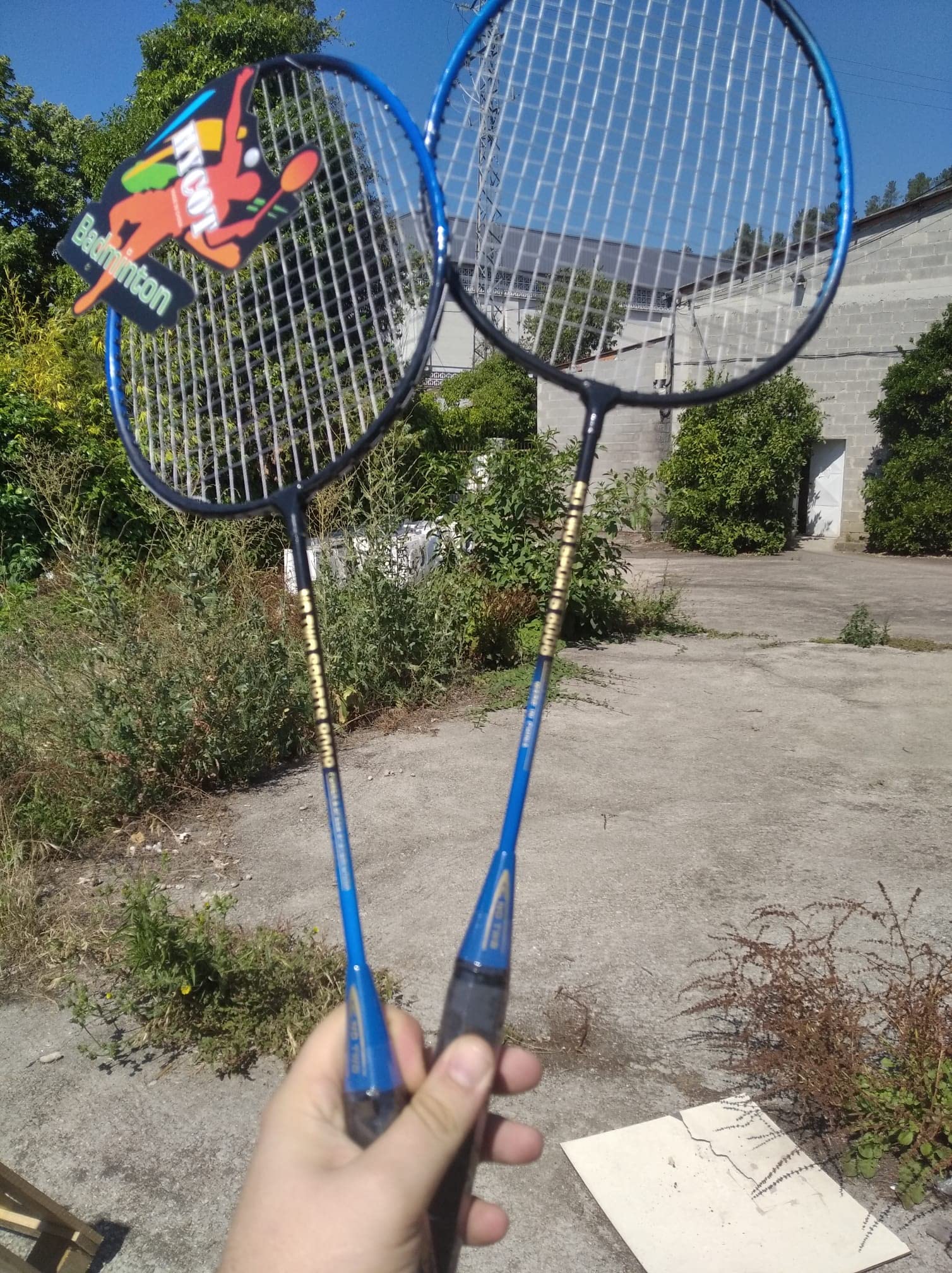Juego de 2 Raquetas de Badminton Excelente