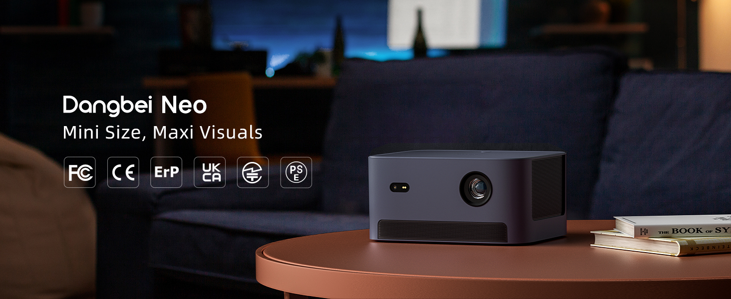 Dangbei Neo DLP Projector 1080P Full HD, 540 ISO Lumens, Official