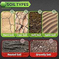 Vista 5 de SYITCUN Broca de taladro para plantar – 4 x 16 pulgadas de alta resistencia para taladro para valla – taladro hexagonal de 3/8 pulgadas