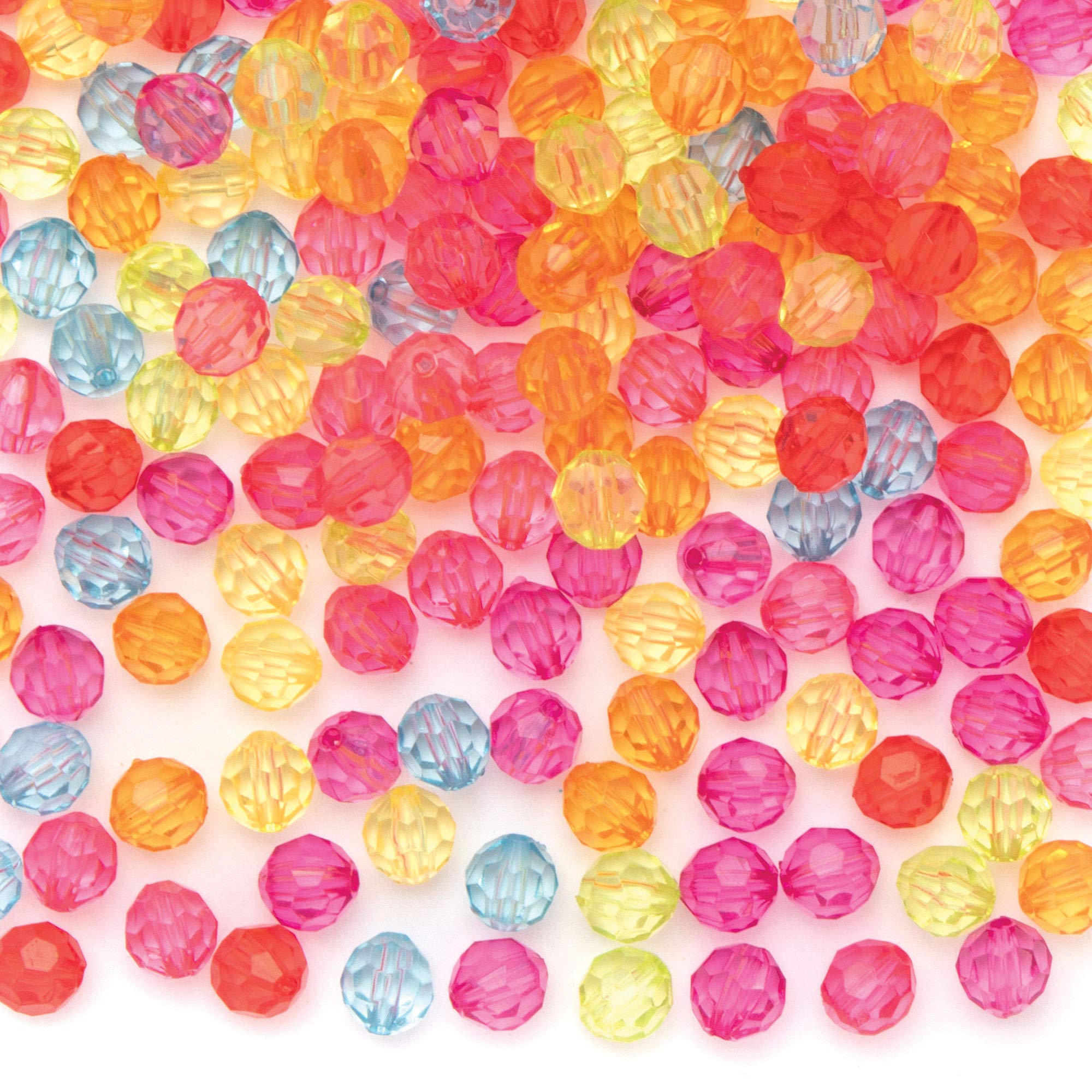 Baker Ross AT857 Crystal Bead Craft Pack, Arts and Crafts and Jewellery Making (Pack of 300 Pieces)