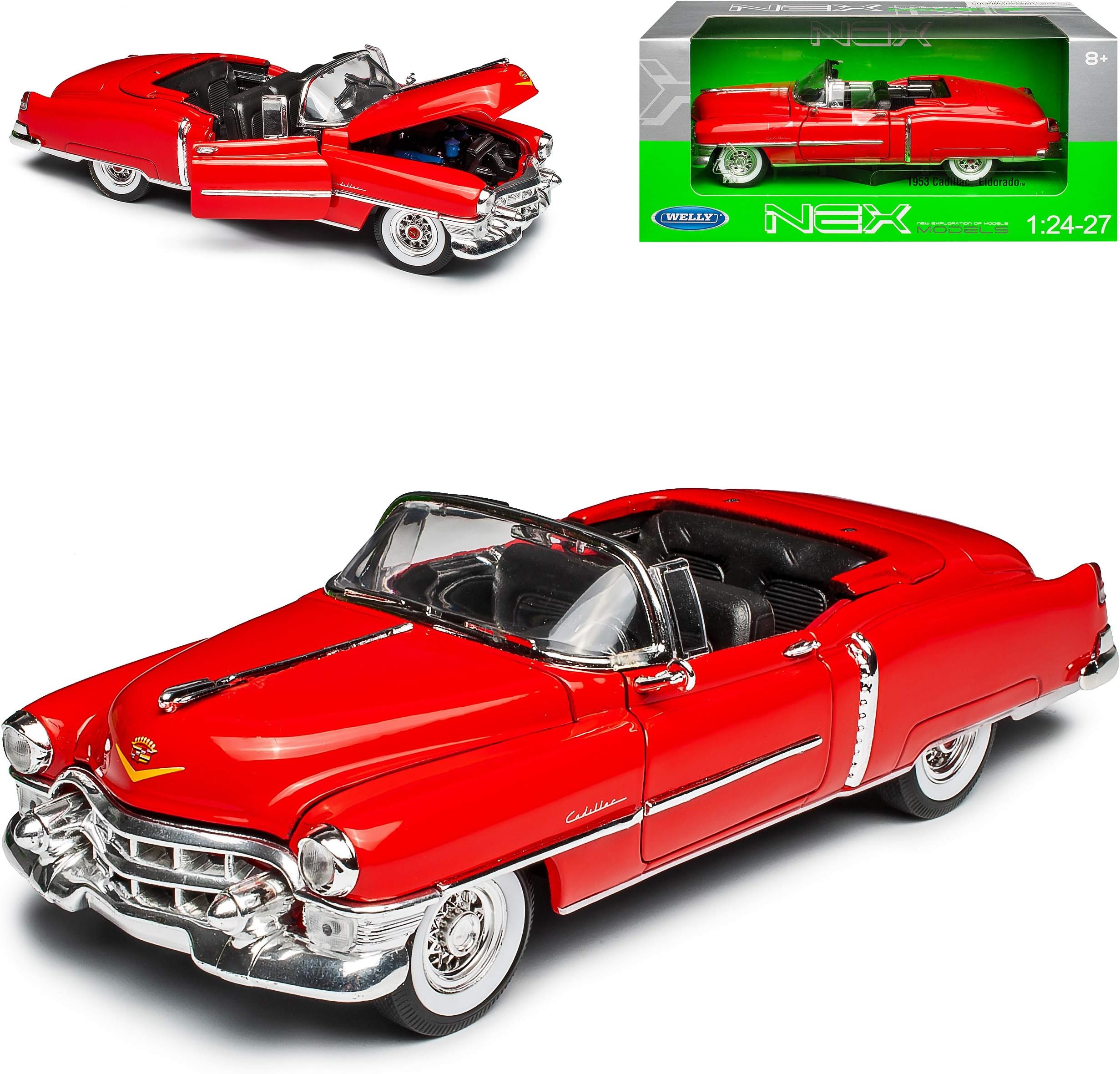 Maisto 1:18 Cadillac Eldorado Biarritz Cabrio Année De Construction 1959 Rouge 36813