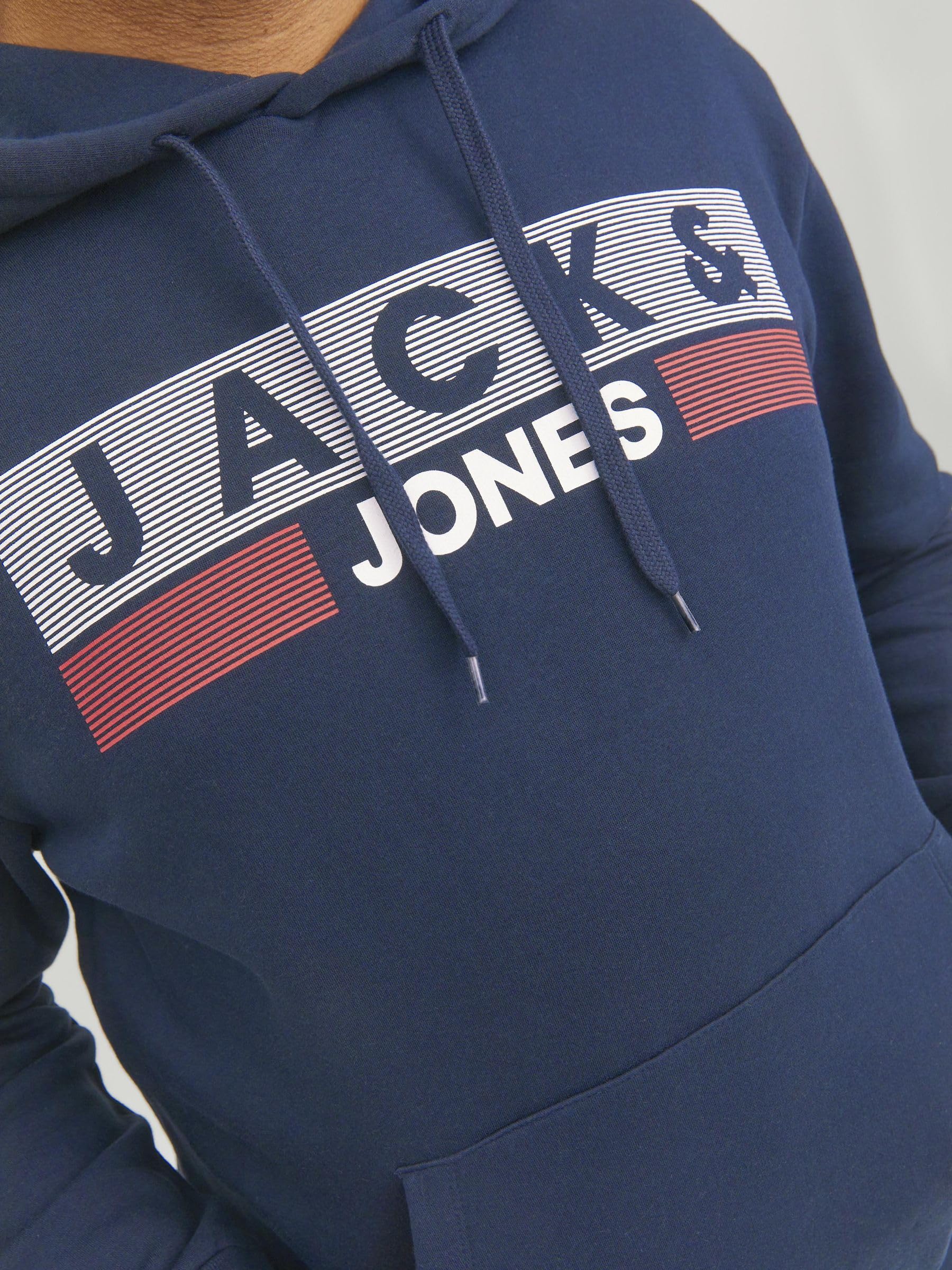 JACK & JONES Herren Jjecorp Logo Sweat Hood Noos Pls Jjecorp Logo Sweat Hood Noos Pls (1er Pack)
