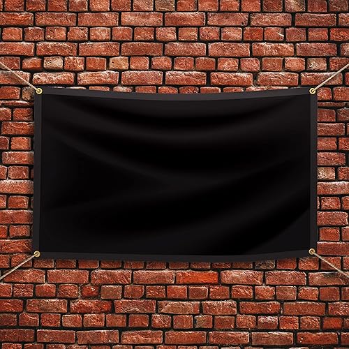 Miniatura 7 de Cartel de vinilo, pancarta en blanco, flexible de PVC, 11 onzas, bordes con dobladillo con ojales, impresión de una sola cara, impresión ecológica