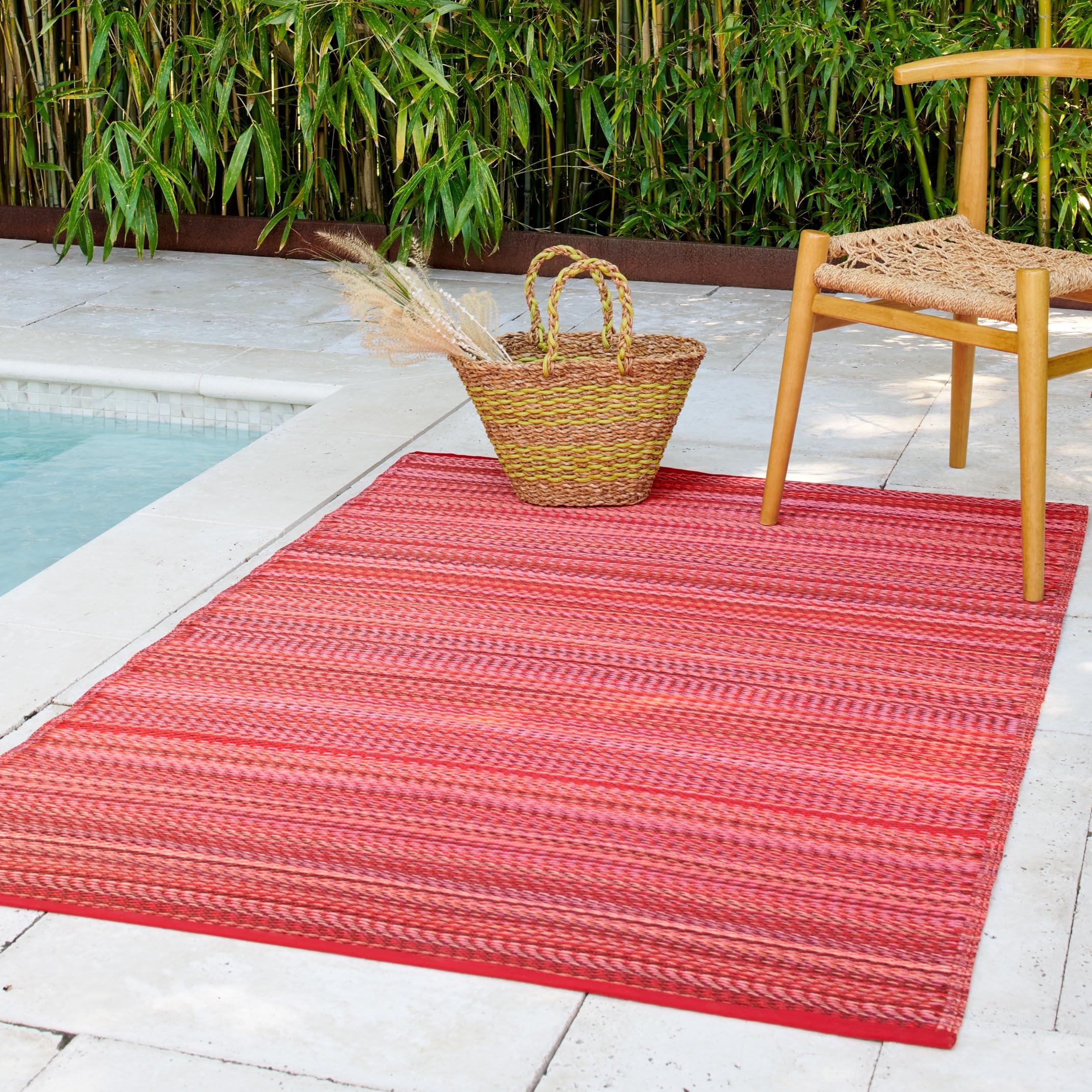 Fab Habitat Outdoor Rug Cancun Sunset