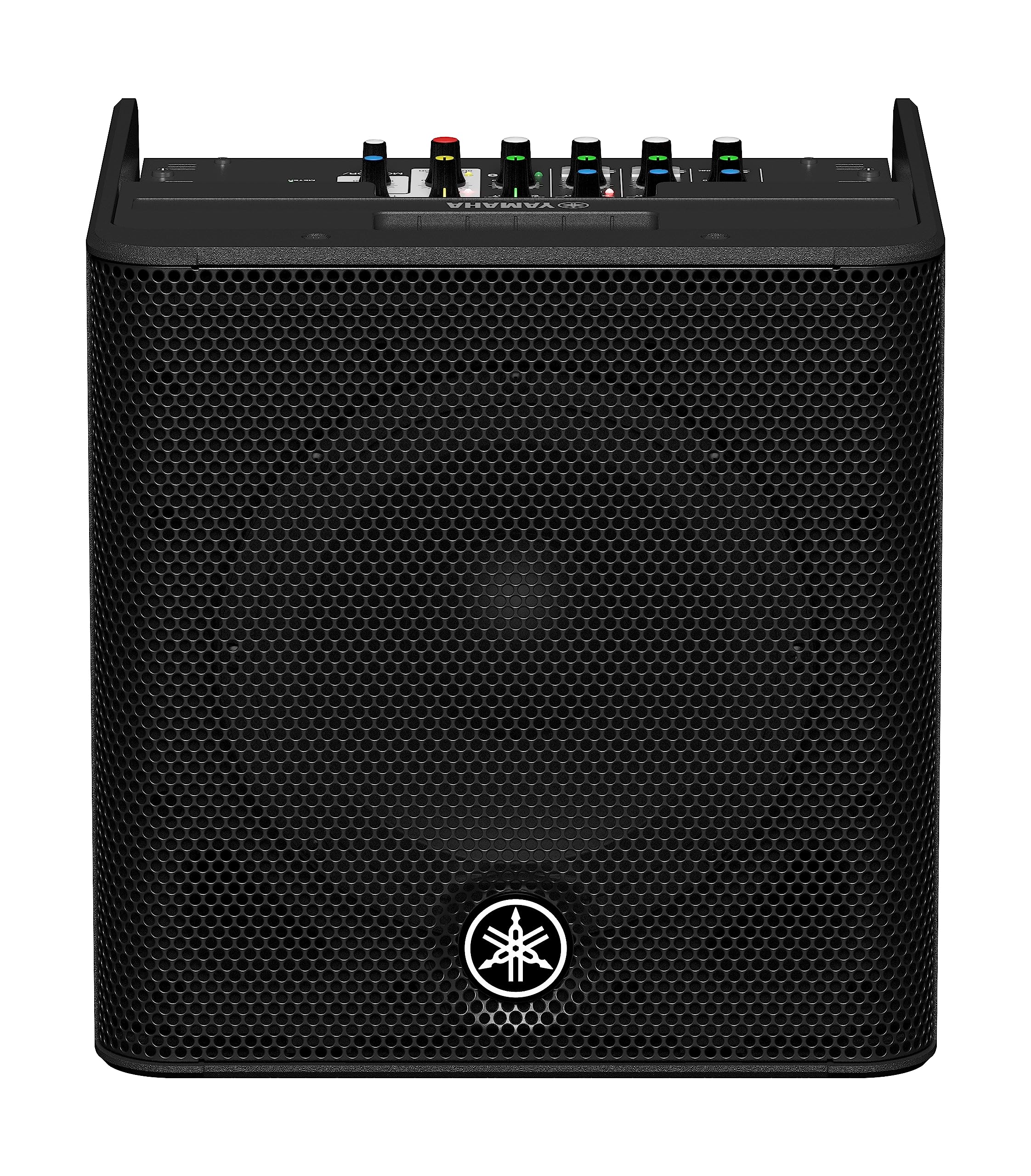 Yamaha STAGEPAS 200 BTR Sistema PA Portatile – Ampli Class-D 180W, Driver Coassiale 8", Mixer Digitale 5 Canali, Riv. SPX, Ducker, Anti-Feedback, Bluetooth e Controllo Remoto, Batteria Inclusa – Nero