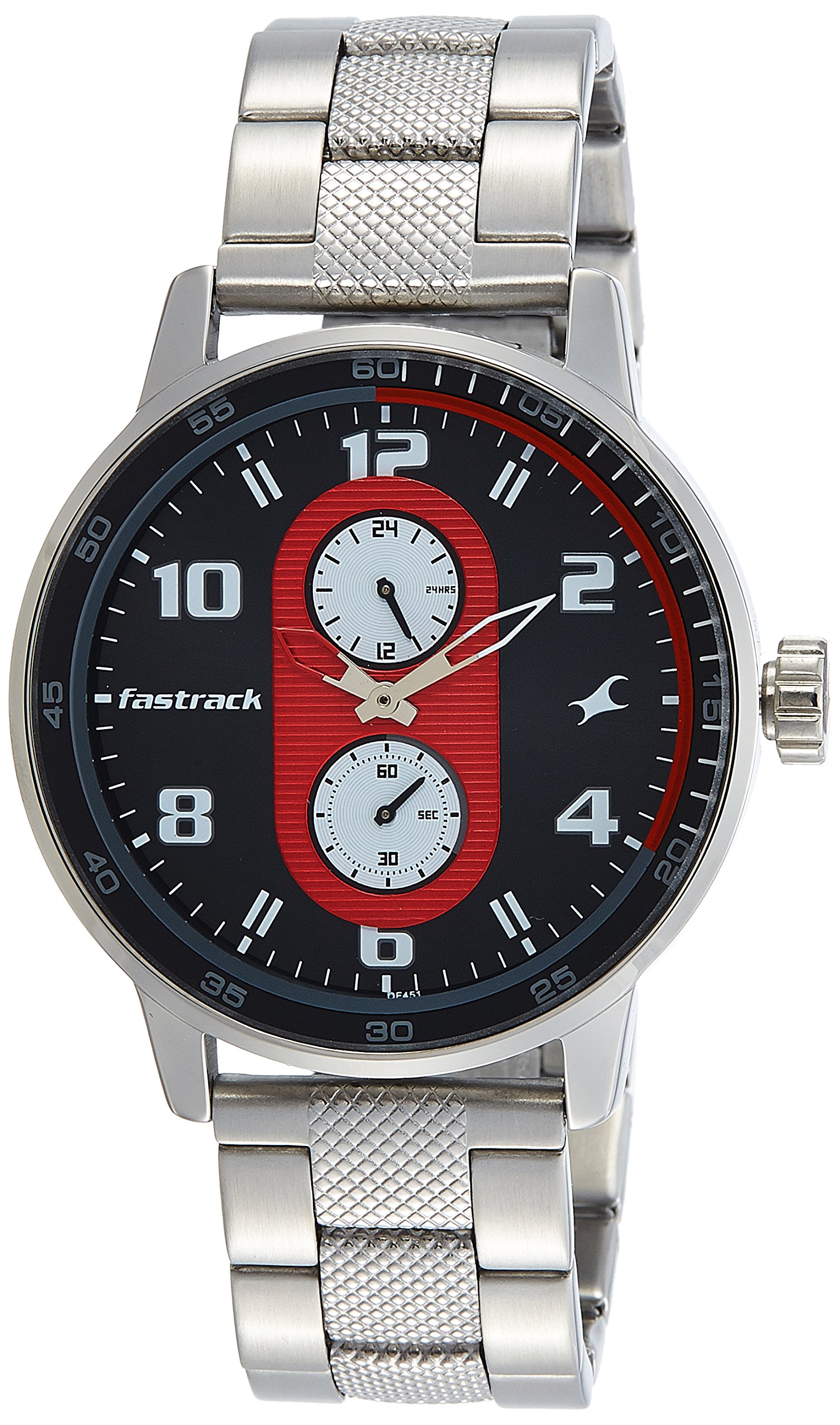 Fastrack Motorheads Quartz Analog Grey Dial Stainless Steel Strap Watch for Men-NK3159SM01 (B01M9C2AYG) Amazon Price History, Amazon Price Tracker