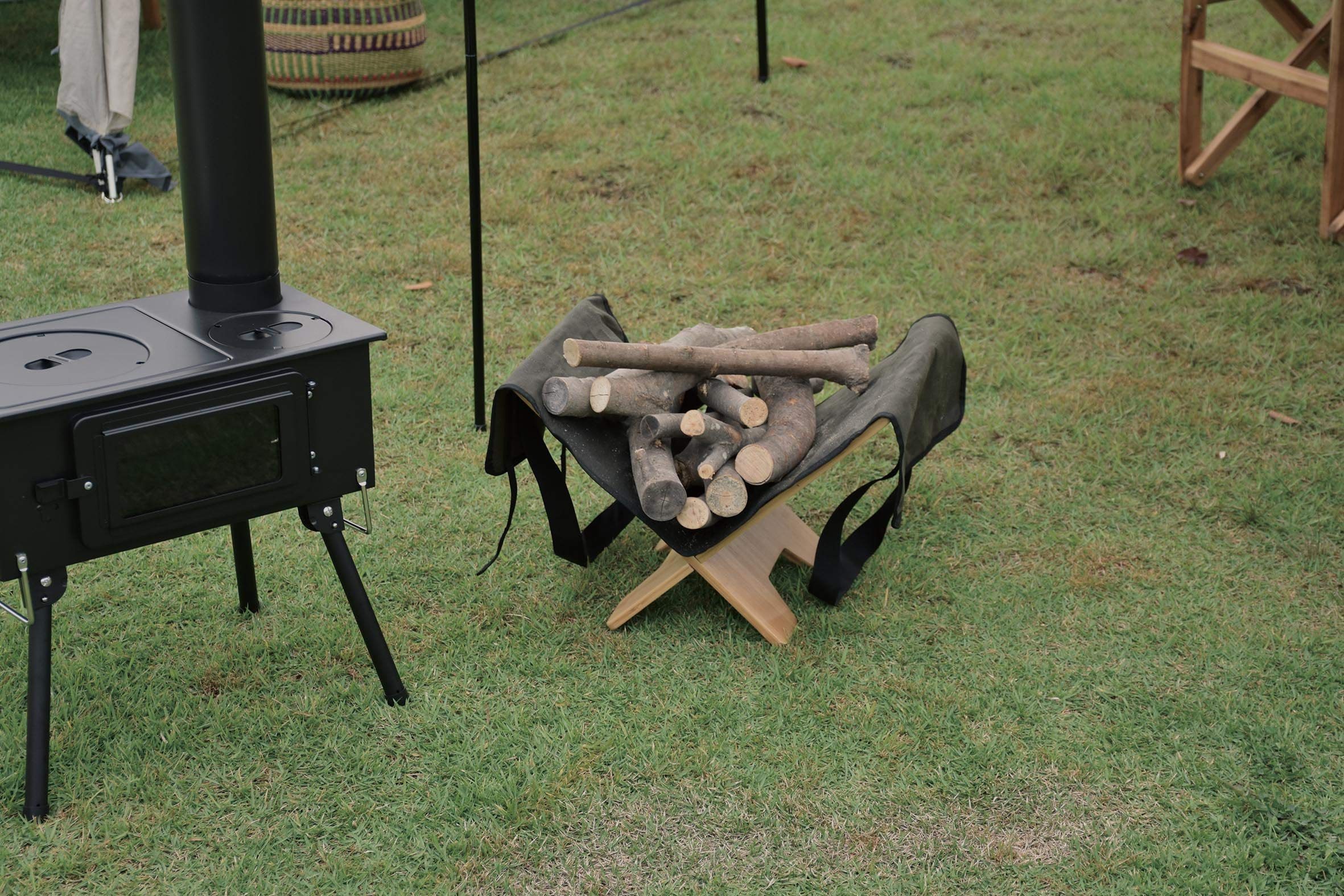 Amazon | キャプテンスタッグ(CAPTAIN STAG) アウトドア バッグ 薪